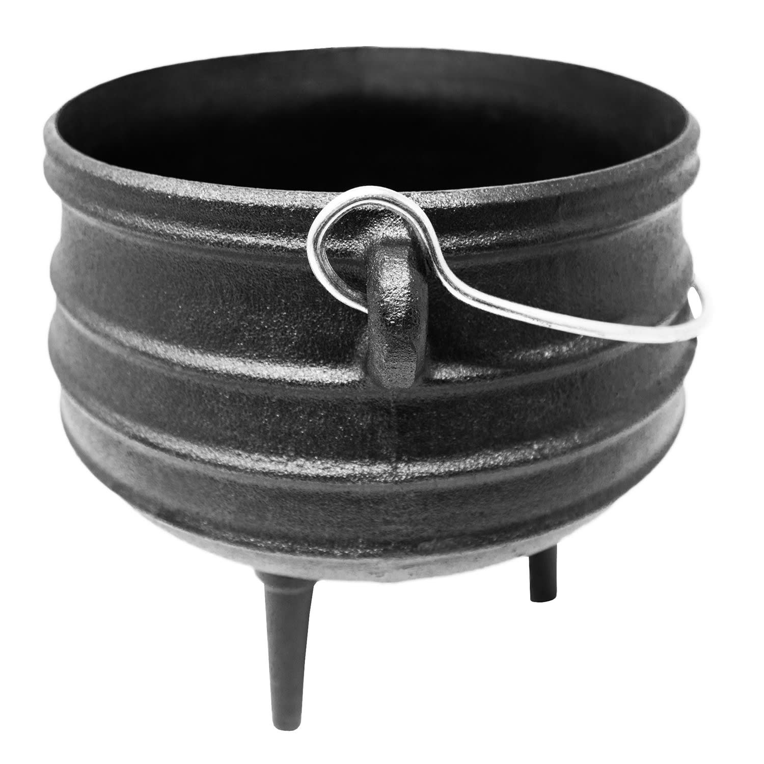 Klarstein Beefalo, liatinový hrniec, potjie, nožičky, veľkosť L, liatina, okrúhly, pokrievka, 8 l – Obrázok 4