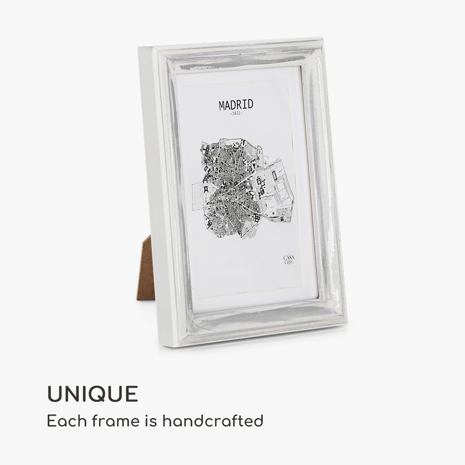 Casa Chic Lancaster, rámy na obrázky, obdĺžnikové, sada 3 rámov, fotky 17 x 12 cm, pasparta, drevo – Obrázok 2
