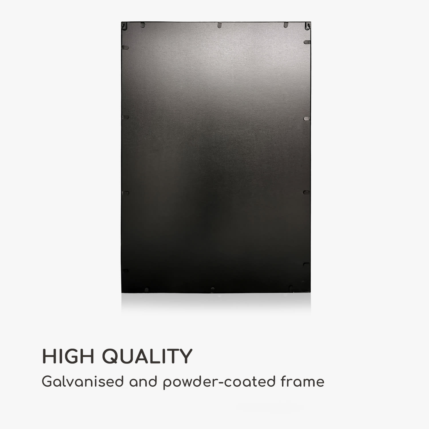 Casa Chic Croxley Nástenné zrkadlo v kovovom ráme obdĺžnikové 90 x 60 cm – Obrázok 4