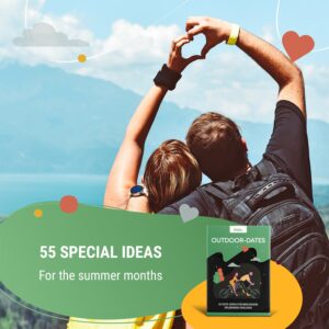 Spielehelden Outdoor Dates Kartová hra pre páry 55 nápadov na milostné rande Svadobný darček