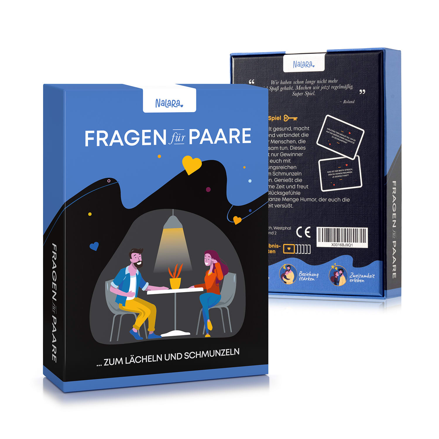 Spielehelden Fragen für Paare... zum Lächeln Kartová hra pre páry 100 napínavých otázok – Obrázok 4