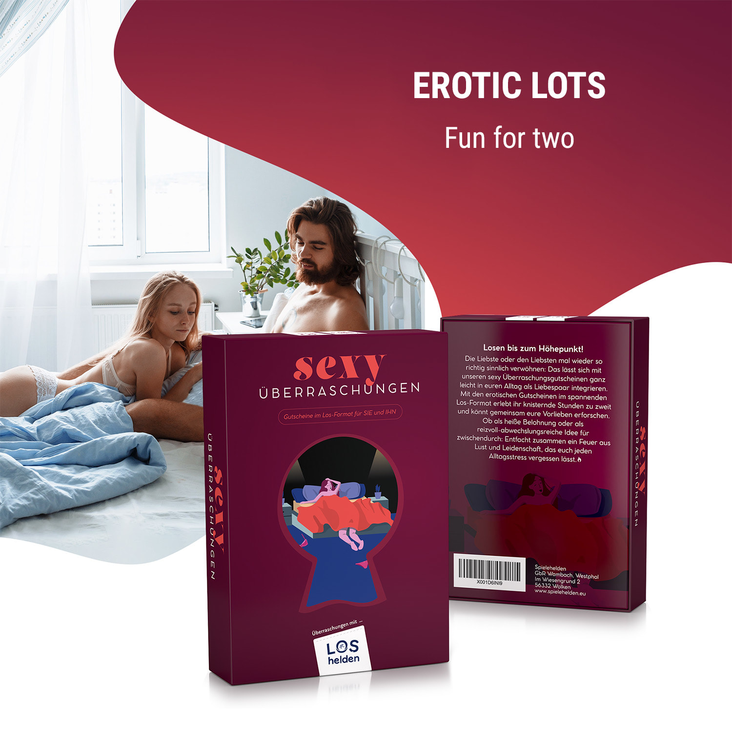 Spielehelden Sexy Überraschungen Erotická hra pre páry so slastiplnými poukazmi – Obrázok 3