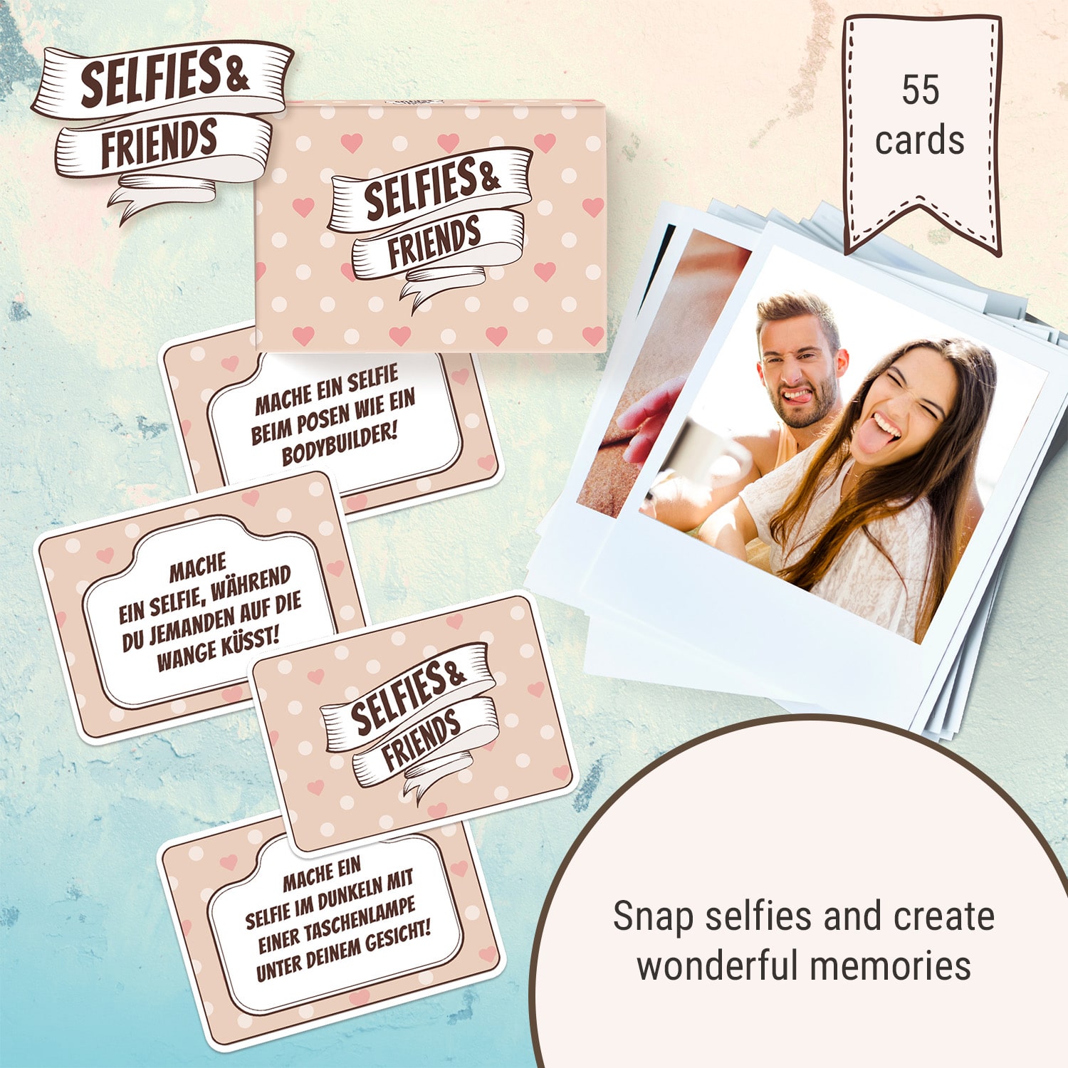 Spielehelden Selfies&Friends foto hra 55 foto úloh vreckovej veľkosti – Obrázok 2