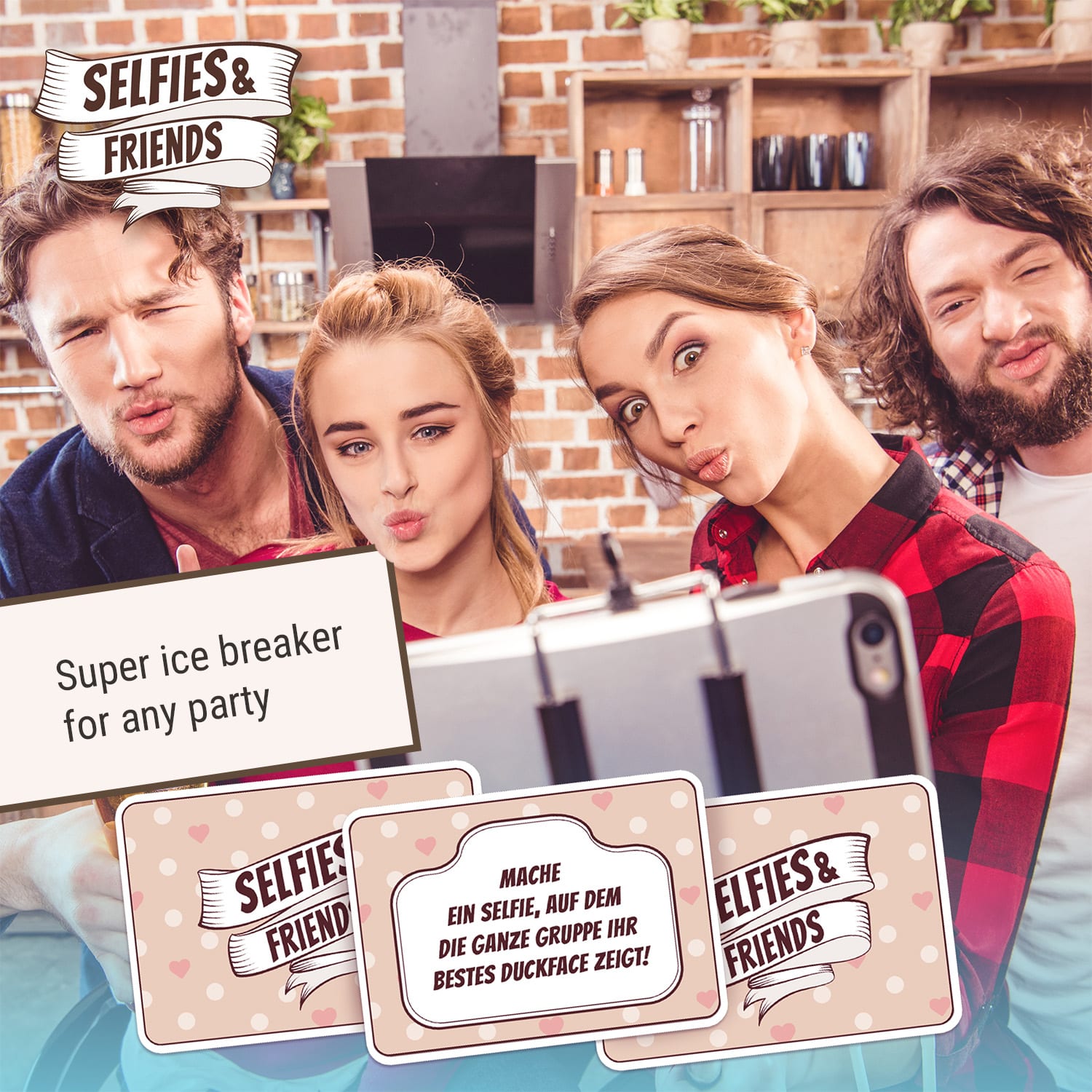 Spielehelden Selfies&Friends foto hra 55 foto úloh vreckovej veľkosti – Obrázok 3