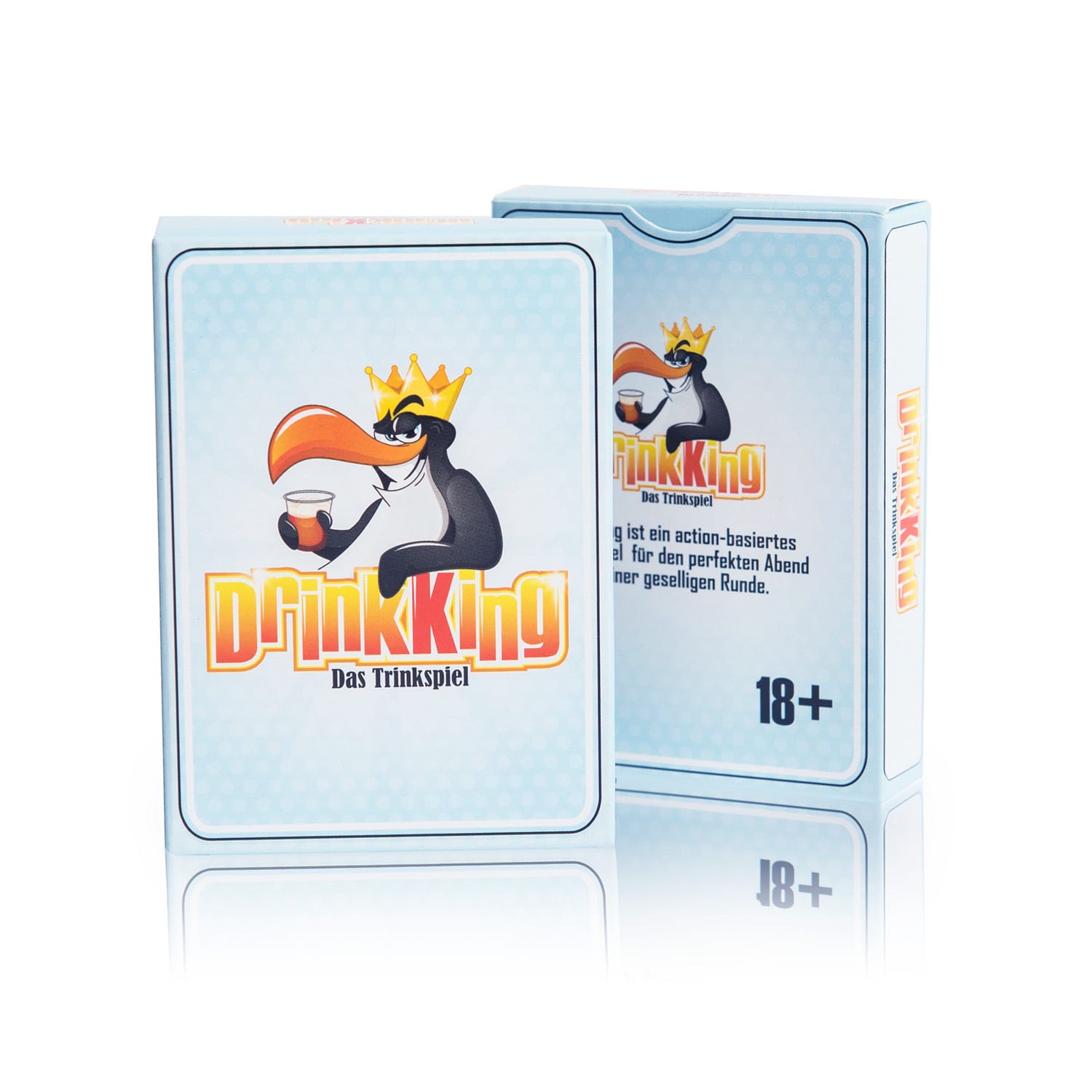 Spielehelden DrinkKing Alkoholická hra 55 kariet Hráči: 2-8 Vek: 18+ – Obrázok 4