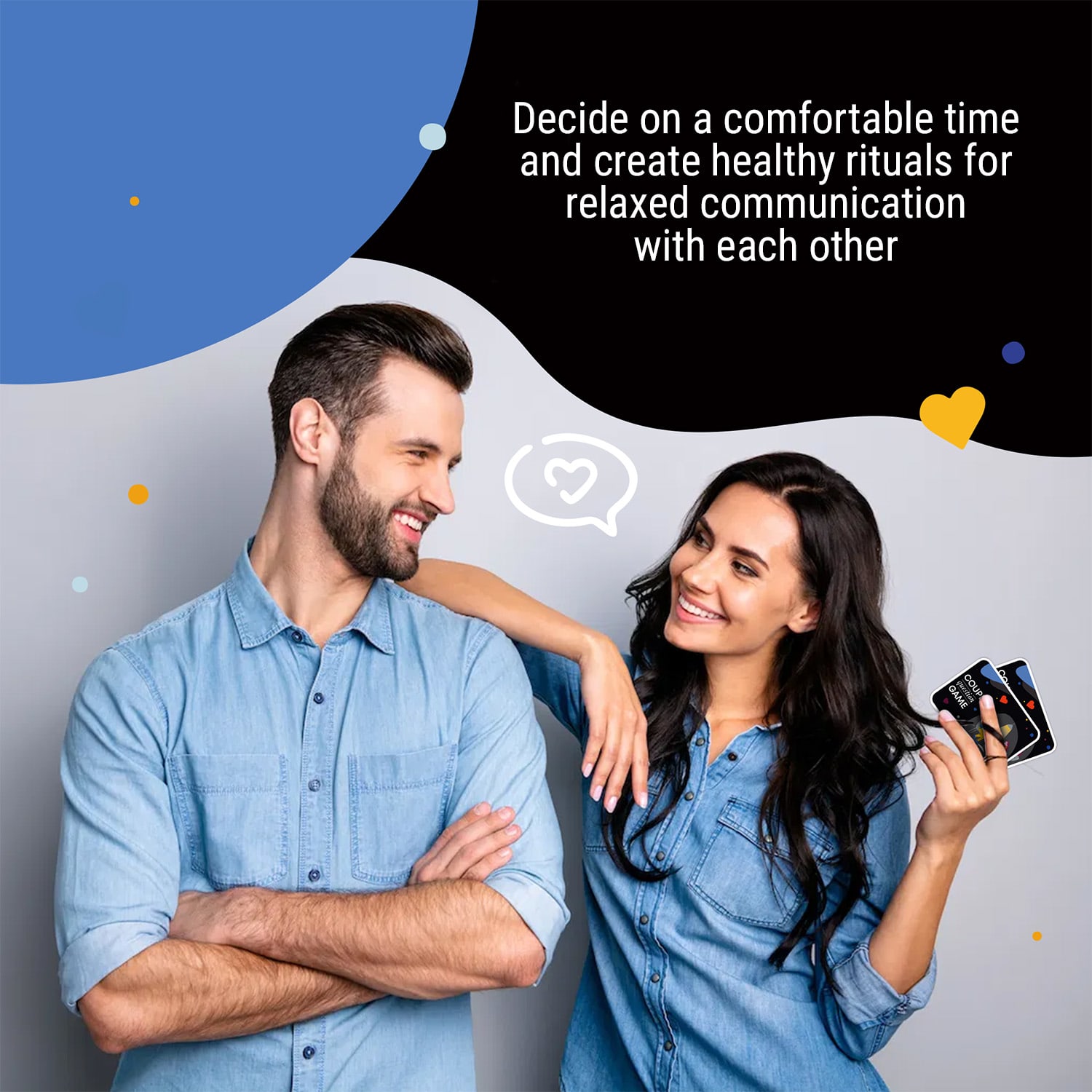 Spielehelden Couples Question Game ...aby ste sa spolu zabávali a smiali Kartová hra v anglickom jazyku – Obrázok 3