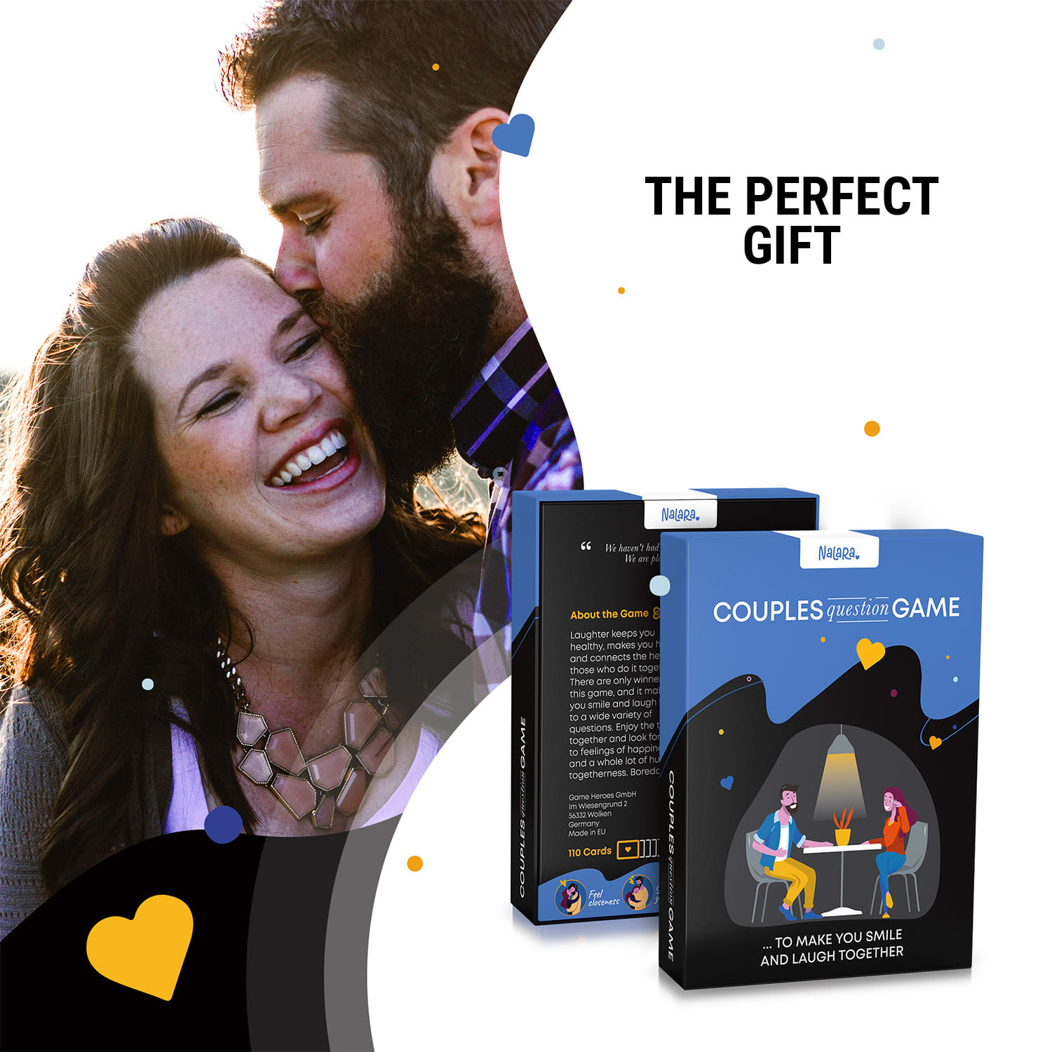 Spielehelden Couples Question Game ...aby ste sa spolu zabávali a smiali Kartová hra v anglickom jazyku – Obrázok 4