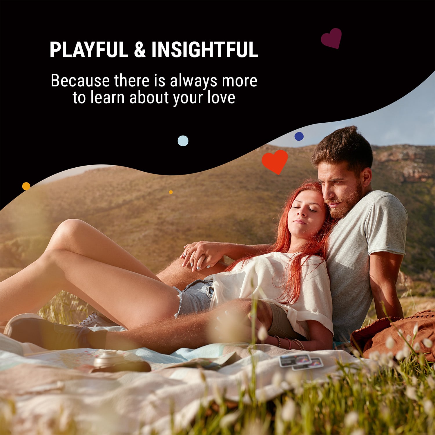 Spielehelden Couple Question Card Game - pre viac lásky a spolupatričnosti Kartová hra v anglickom jazyku – Obrázok 3