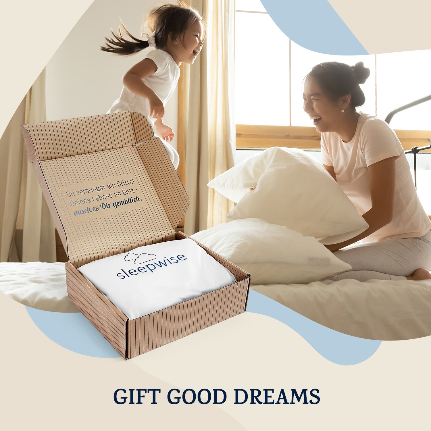 Sleepwise Soft Wonder Kids-Edition, posteľná bielizeň, 140 x 200 cm, 65 x 65 cm, priedušná, mikrovlákno – Obrázok 4