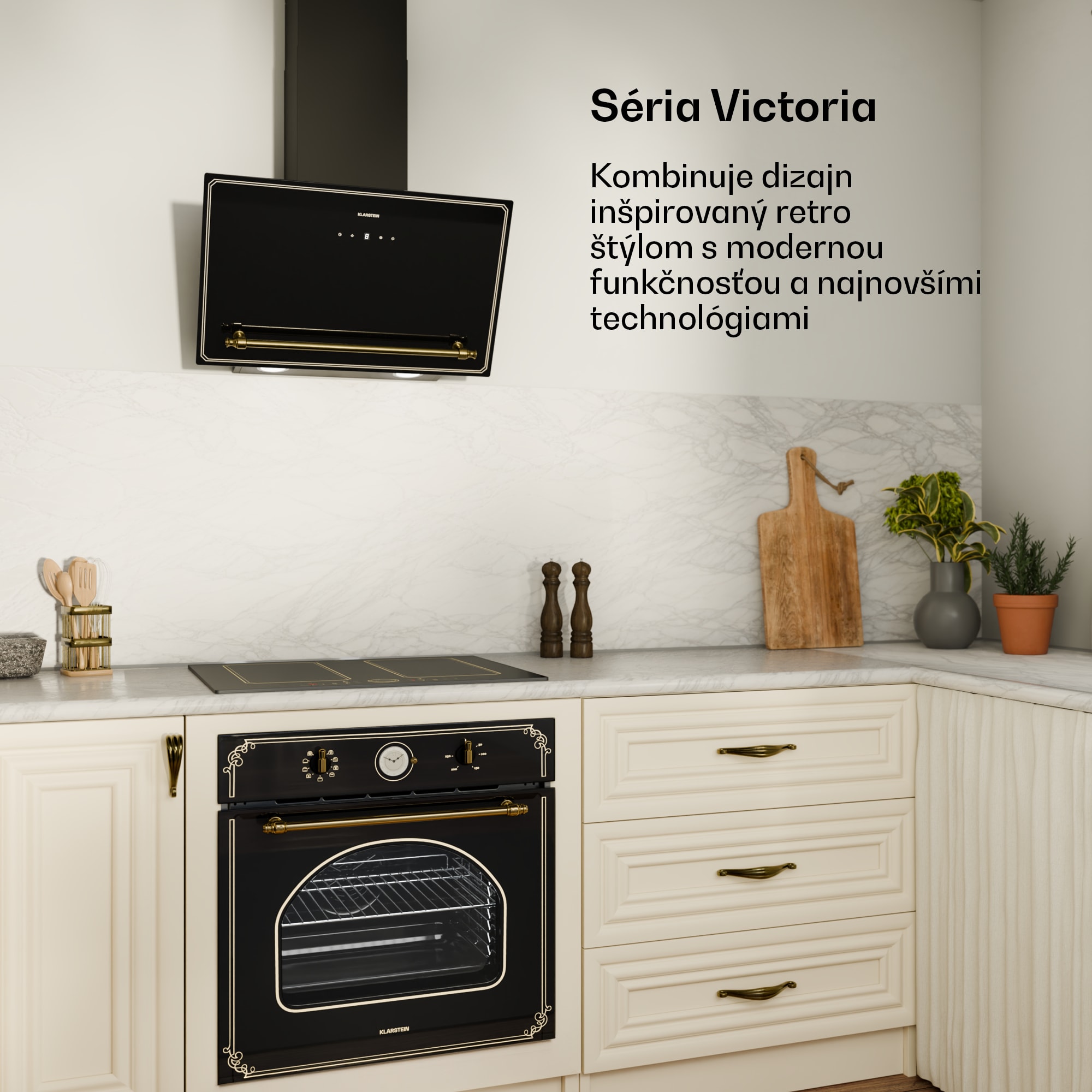 Klarstein Victoria 4 Flex, vstavaná indukčná varná doska, 7000 W, 2 x Flexzone, časovač
