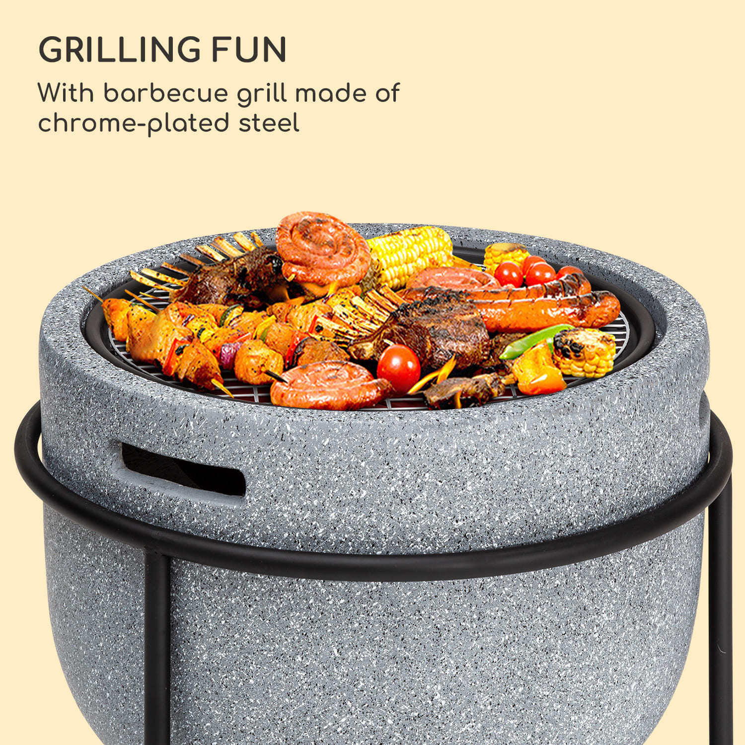 Blumfeldt Grail ohnisko s grilom – Obrázok 2