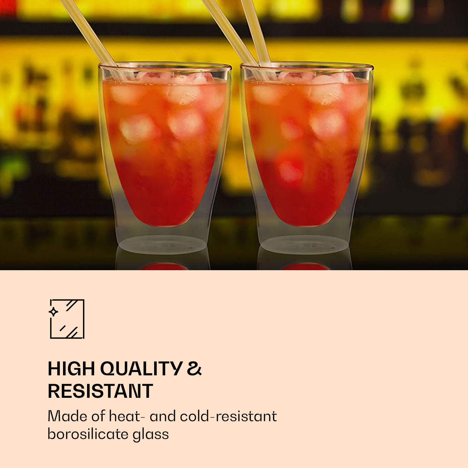 Feelino DUOS, dvojstenný pohár, 310 ml – Obrázok 2