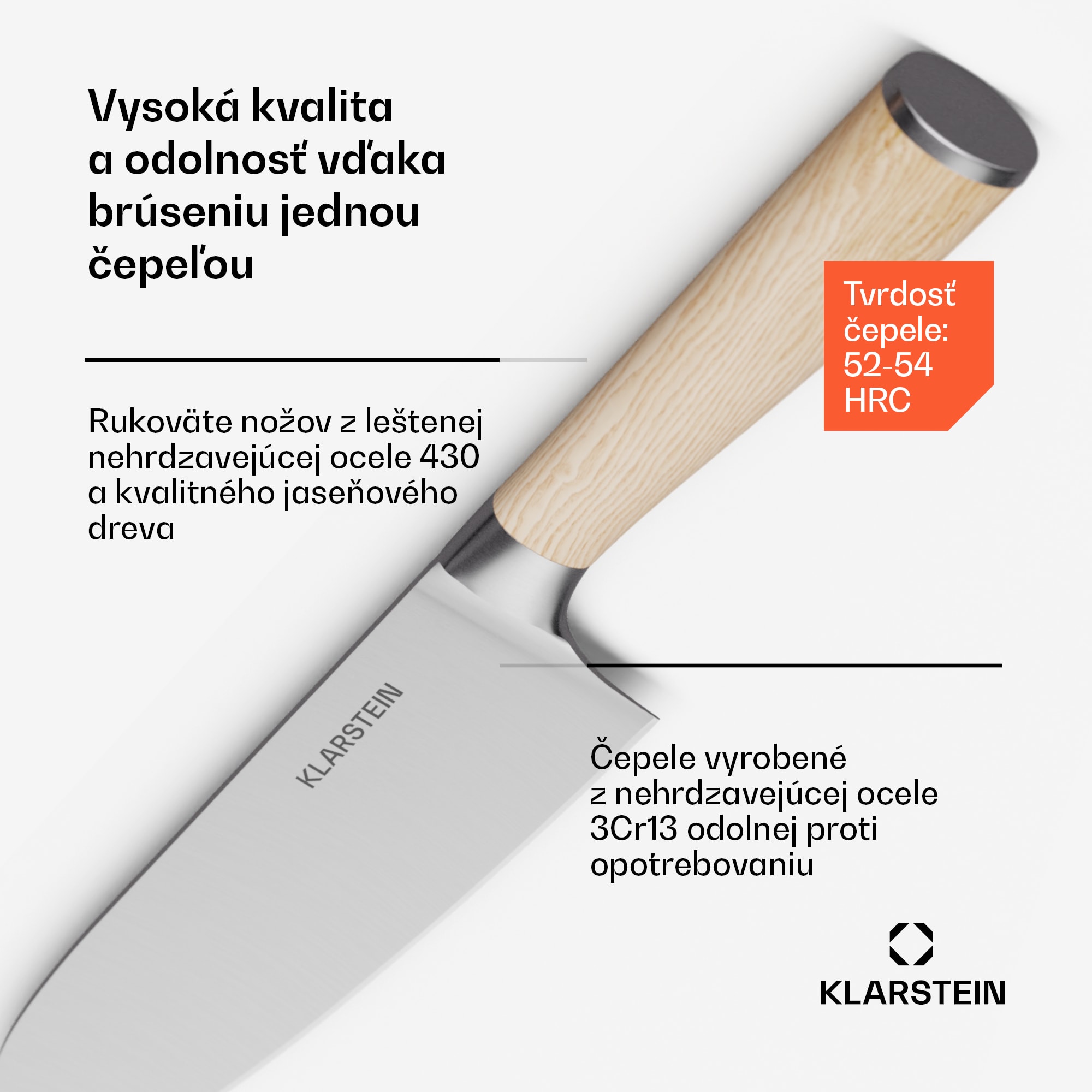 Klarstein Shibui súprava nožov na sushi, 15 dielov, 4 nože s praktickým príslušenstvom – Obrázok 3