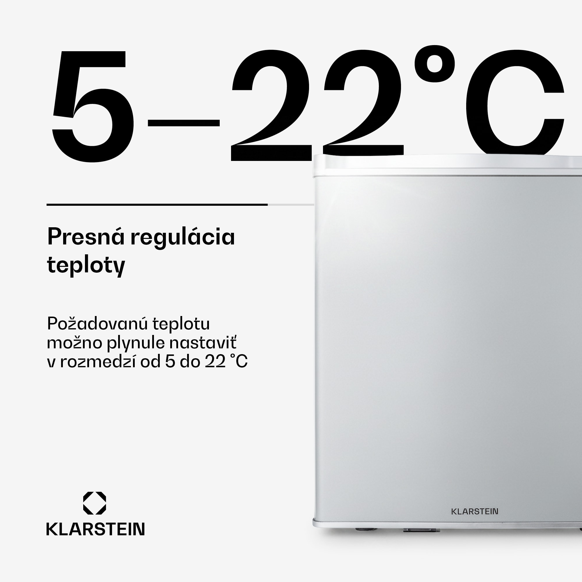 Klarstein Happy Hour 38, mini chladnička, minibar, chladnička na nápoje, 38 l, 26 dB – Obrázok 3