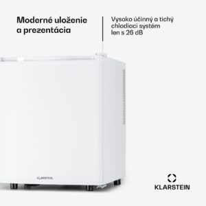 Klarstein Happy Hour 45 mini chladnička minibar nápojová chladnička 45 l 26 dB