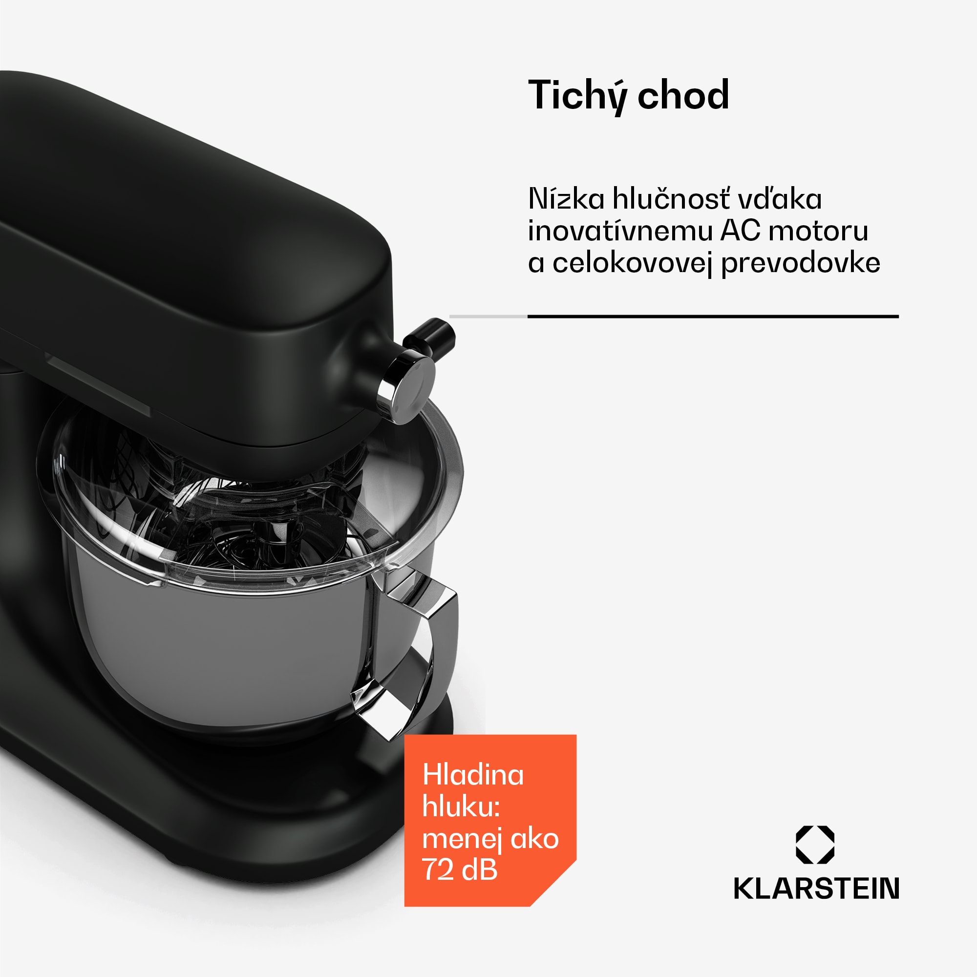 Klarstein Chiara kuchynský robot, 1600 W, 12 nastavení, misa z nehrdzavejúcej ocele, LCD displej, vrátane príslušenstva – Obrázok 2