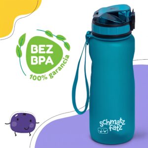Klarstein Schmatzfatz Wakaba fľaša na pitie | 800 ml | Tritan | Popruh na prenášanie | Bez BPA