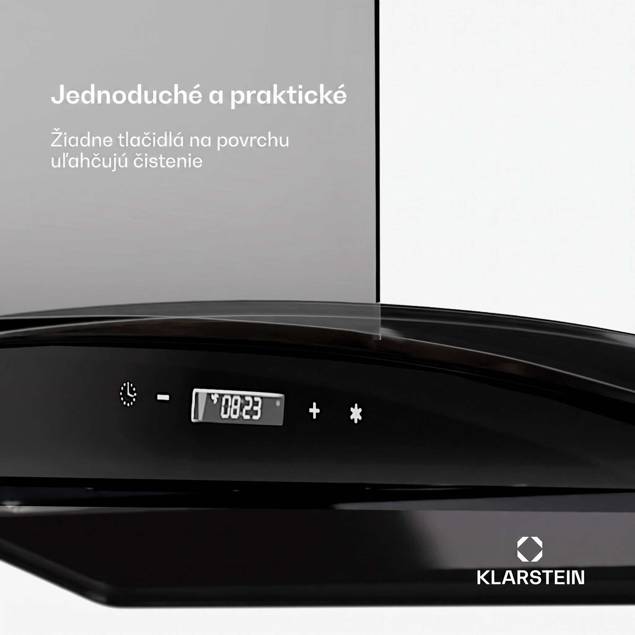 Klarstein Colette, digestor, 90 cm, 601 m³/h, energetická trieda A++, ušľachtilá oceľ, strieborný – Obrázok 4