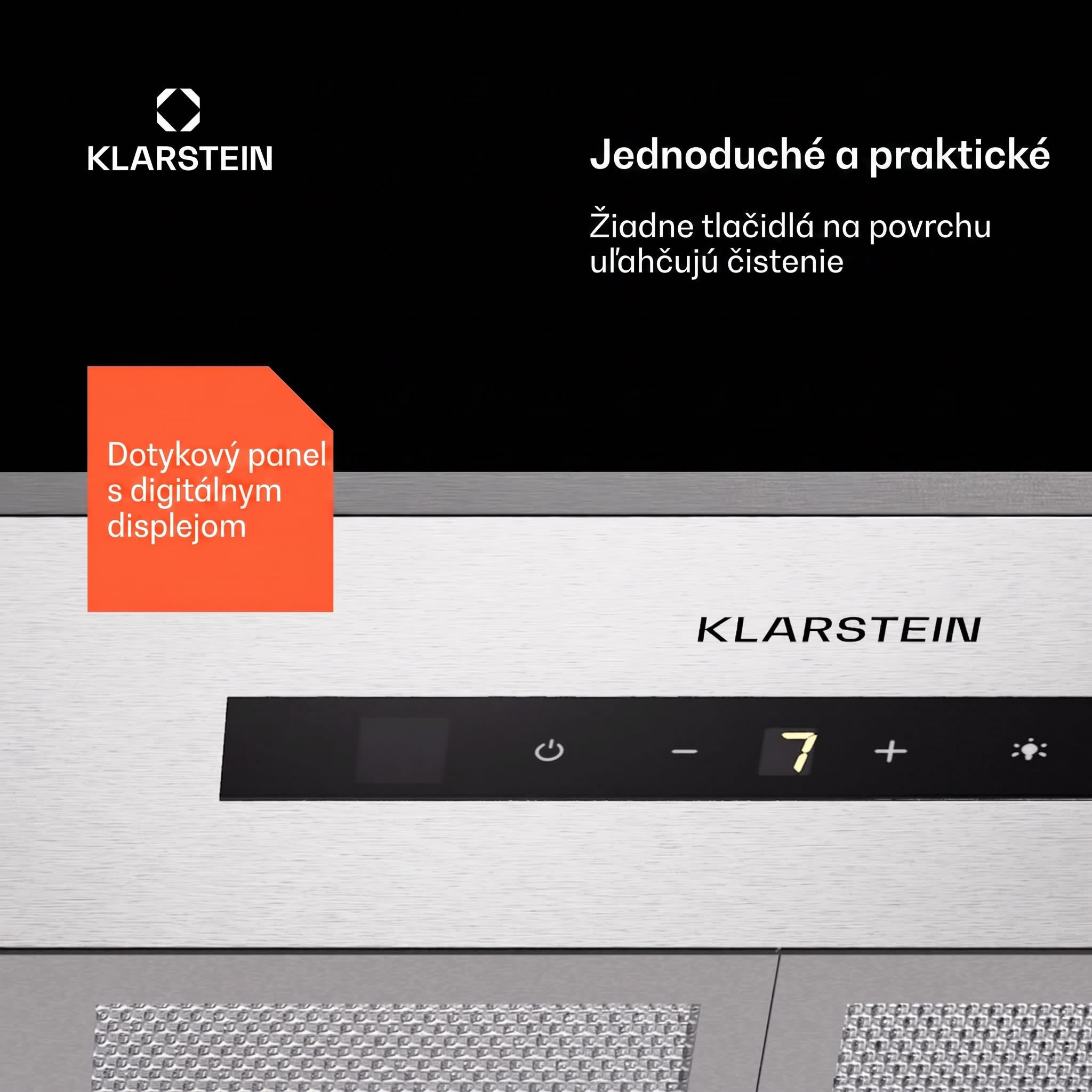 Klarstein Paolo 72 vstavaný Digestor 72 cm 520 m³/h LED Touch A++ – Obrázok 4