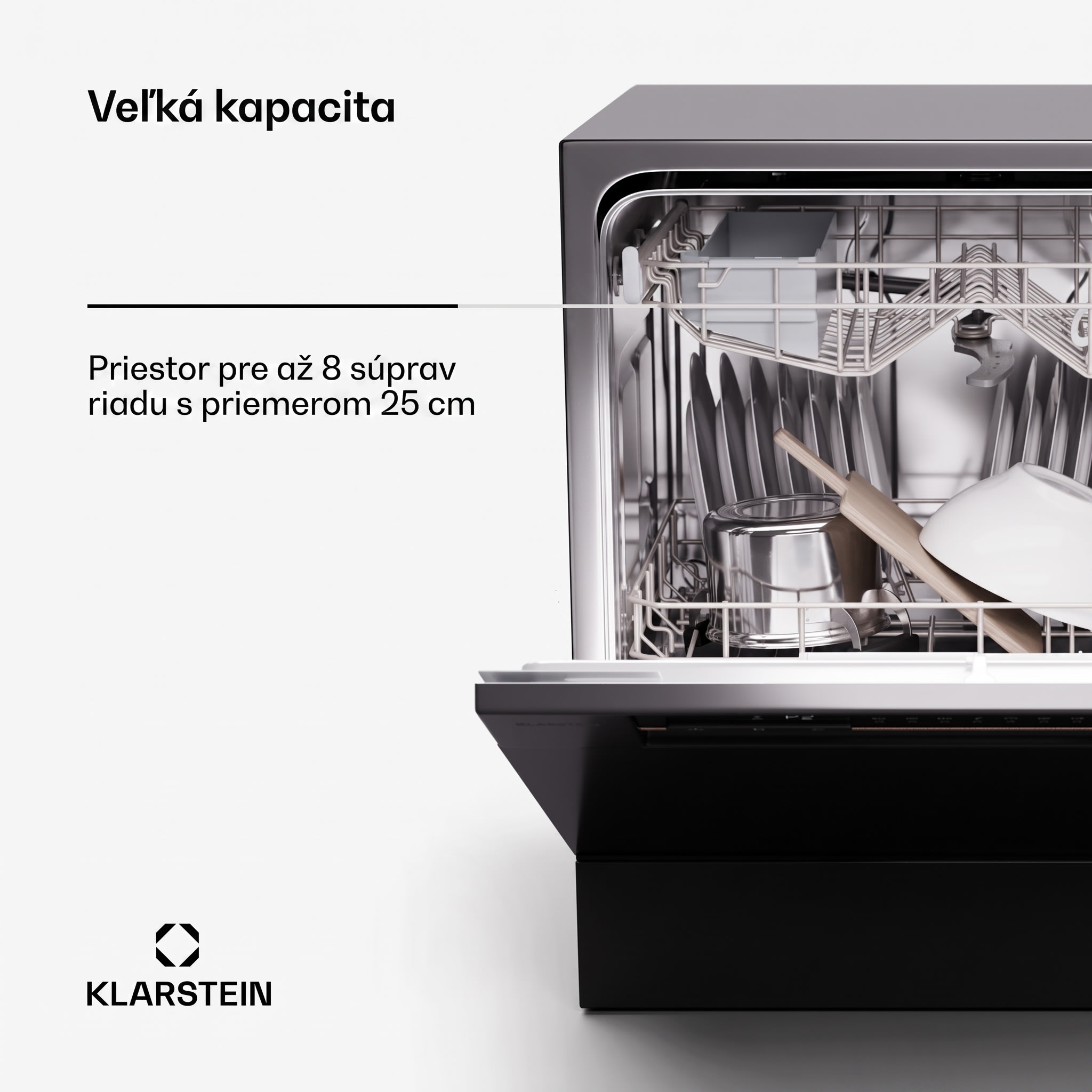 Klarstein Amazonia Eco 8, umývačka riadu