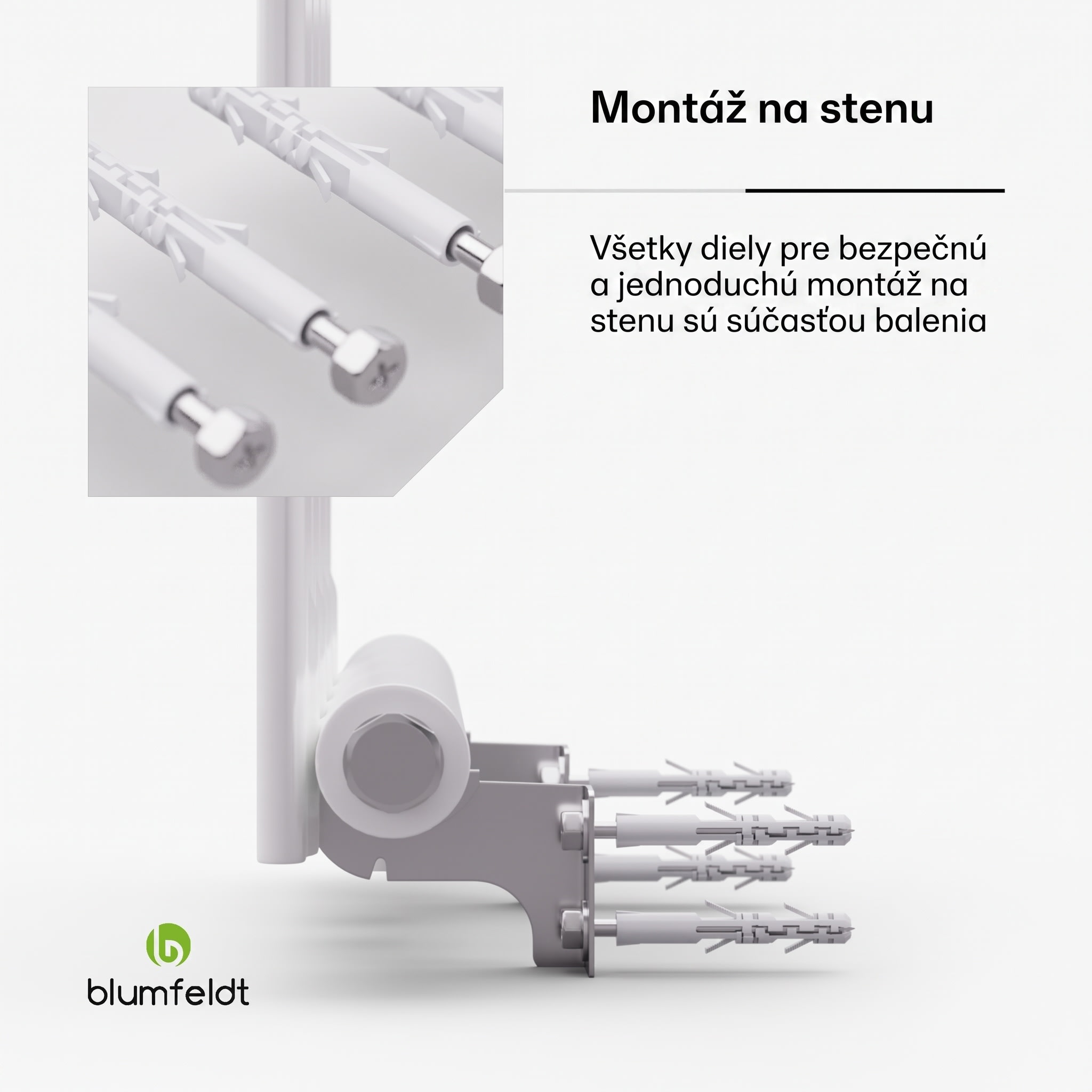 Blumfeldt Ontario, radiátor, 30 x 120, pripojenie 1/2", inštalácia na stenu, 733 W – Obrázok 3