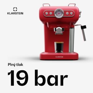 Klarstein Espressionata Evo kávovar 950W 19 Bar 1,2L 2 šálky