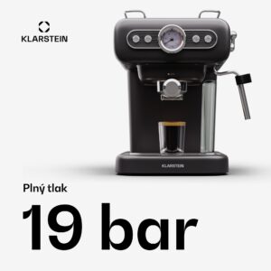 Klarstein Espressionata Evo kávovar 950W 19 Bar 1,2L 2 šálky