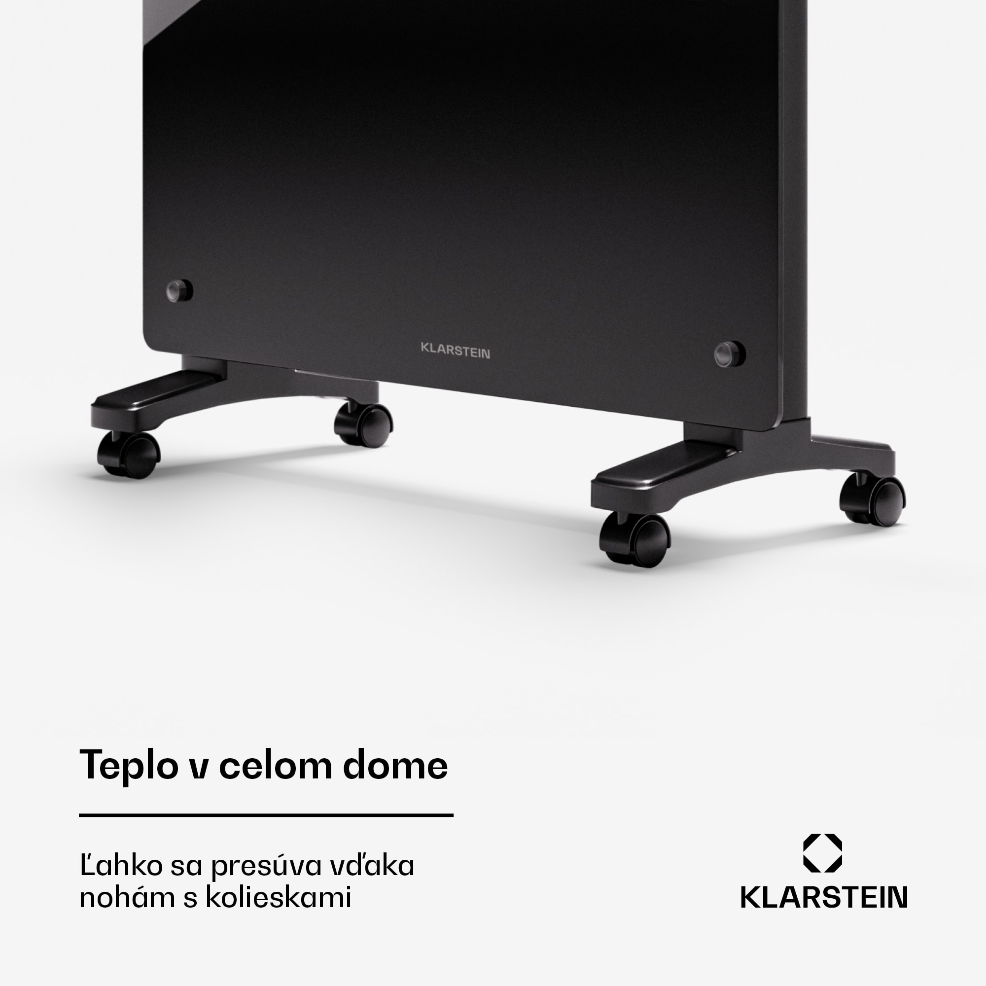 Klarstein Bornholm Smart 1500, konvekčné vykurovacie teleso, 1500W, WiFi, LED, IP24 – Obrázok 4