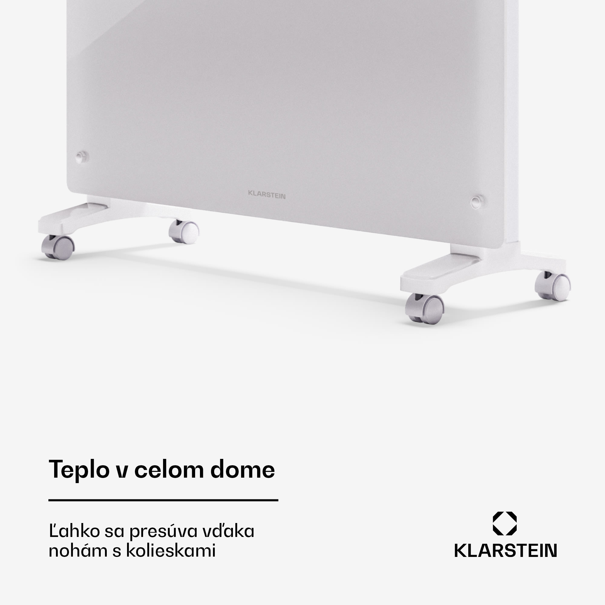 Klarstein Bornholm Smart 2500, konvektor, 2500W, WiFi, LED, IP24 – Obrázok 4
