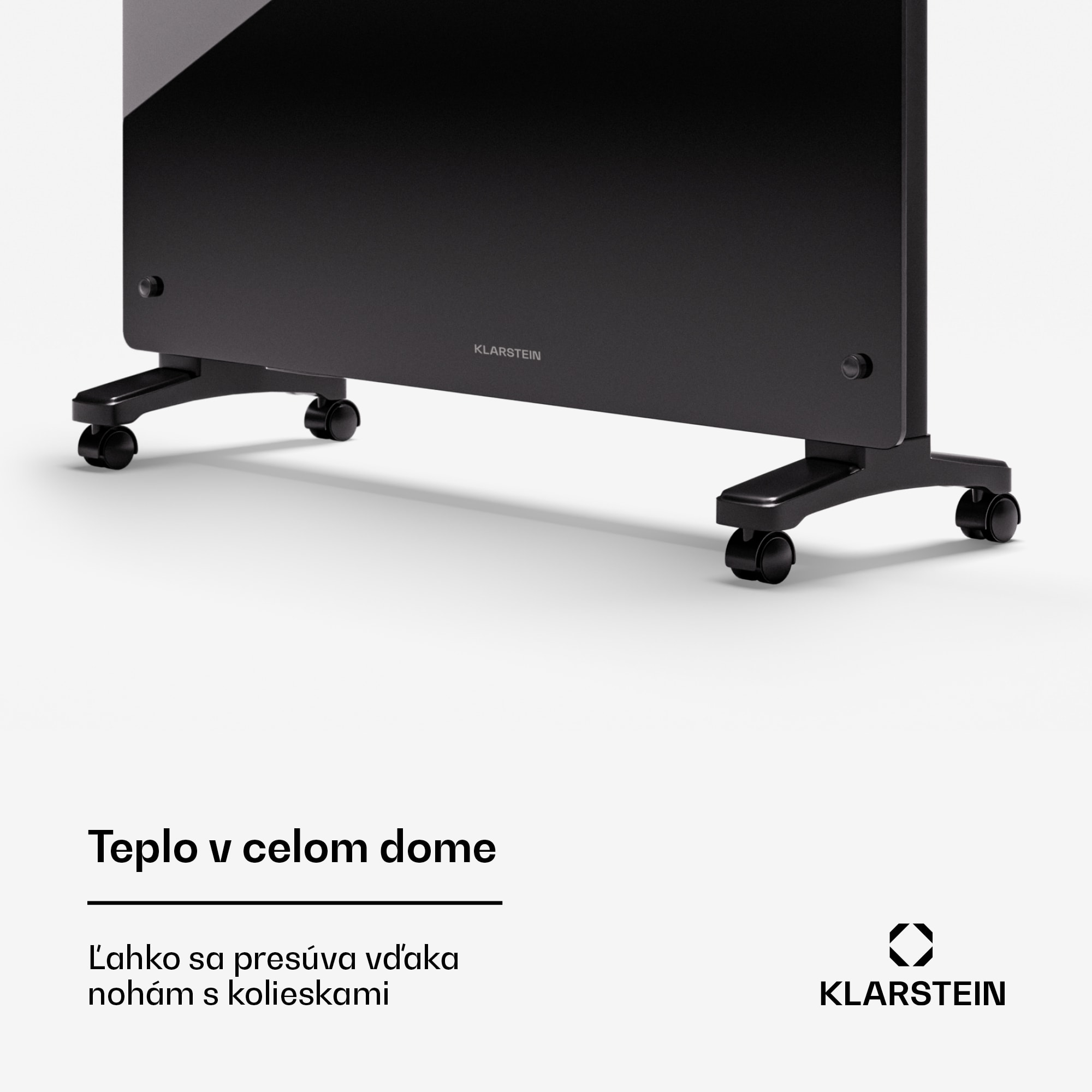 Klarstein Bornholm Smart 2500, konvektor, 2500W, WiFi, LED, IP24 – Obrázok 4