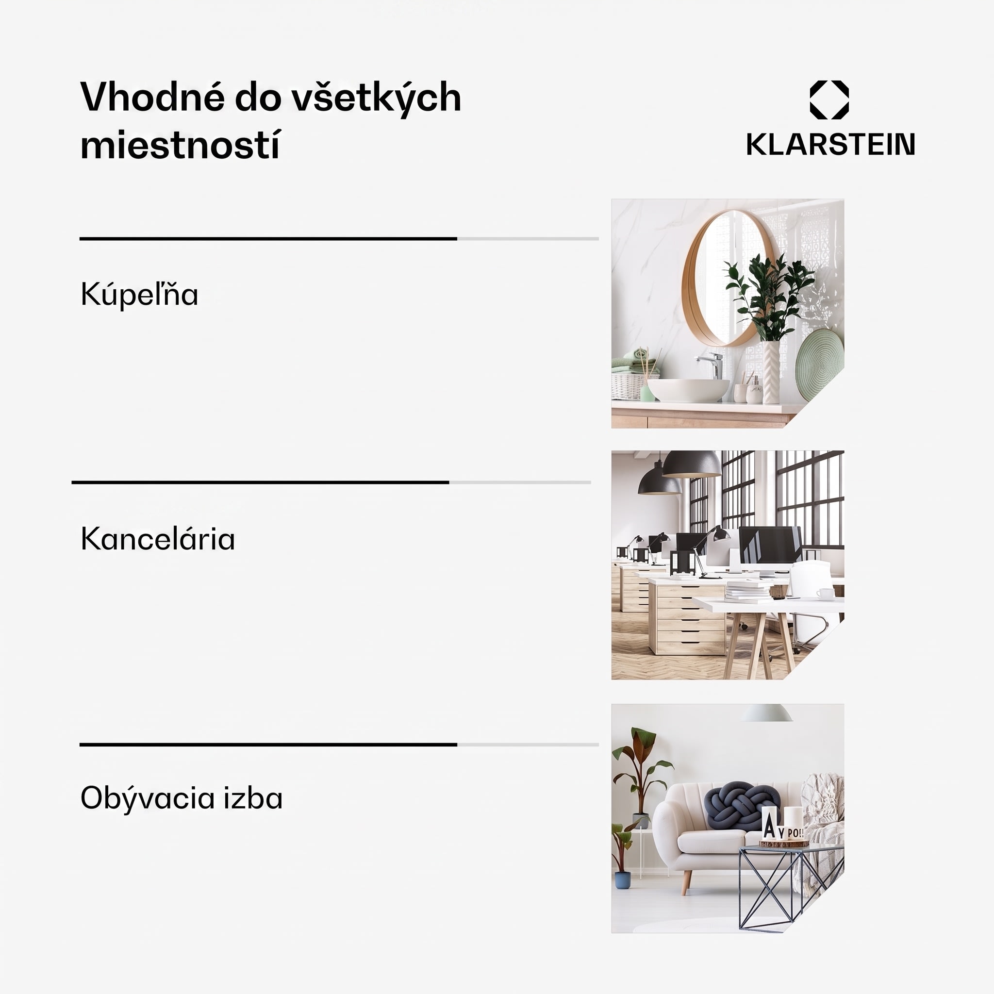 Klarstein Wonderbeam 900 Hybride Infračervený ohrievač 108 x 60 cm 900 W Týždenný časovač Diaľkové ovládanie – Obrázok 4