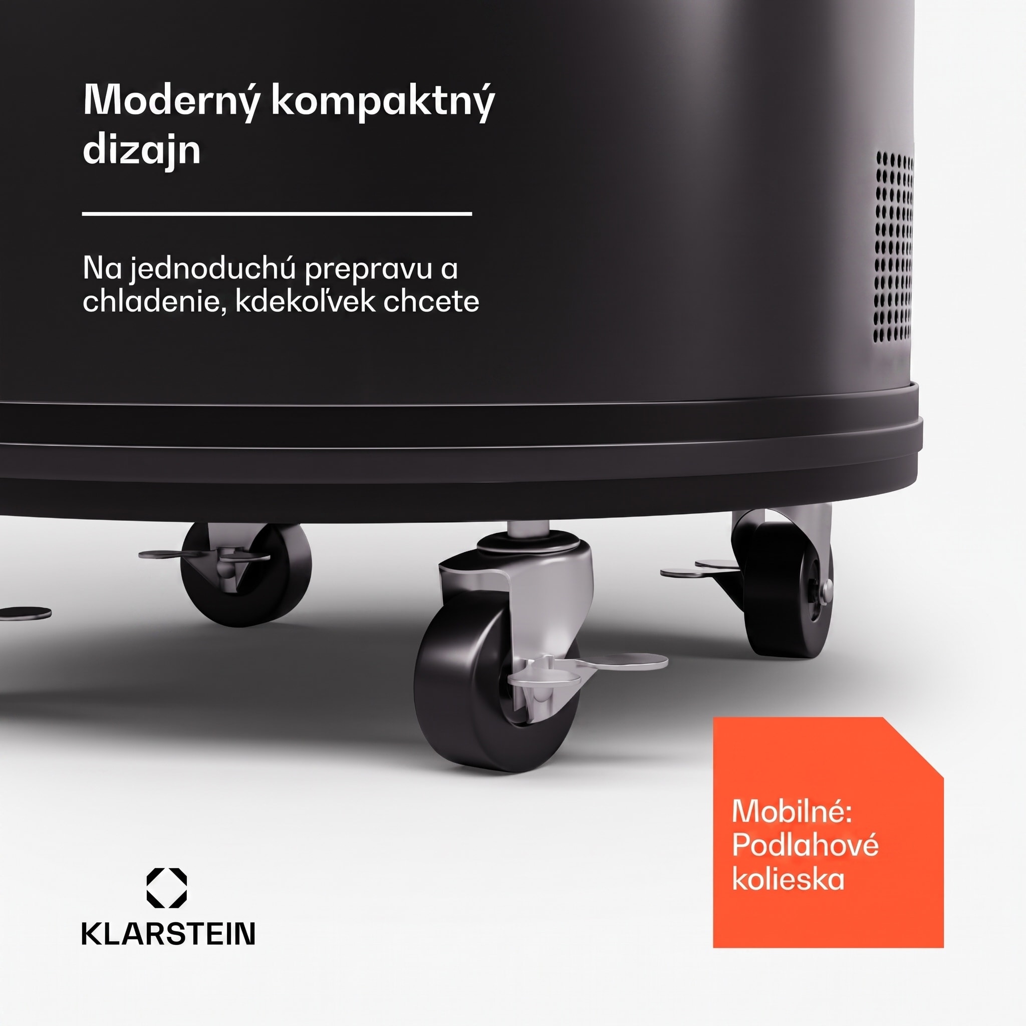Klarstein Mr. Barbot 30, chladnička na nápoje, barová chladnička, 30 litrov, 0-16 °C, mobilná – Obrázok 3