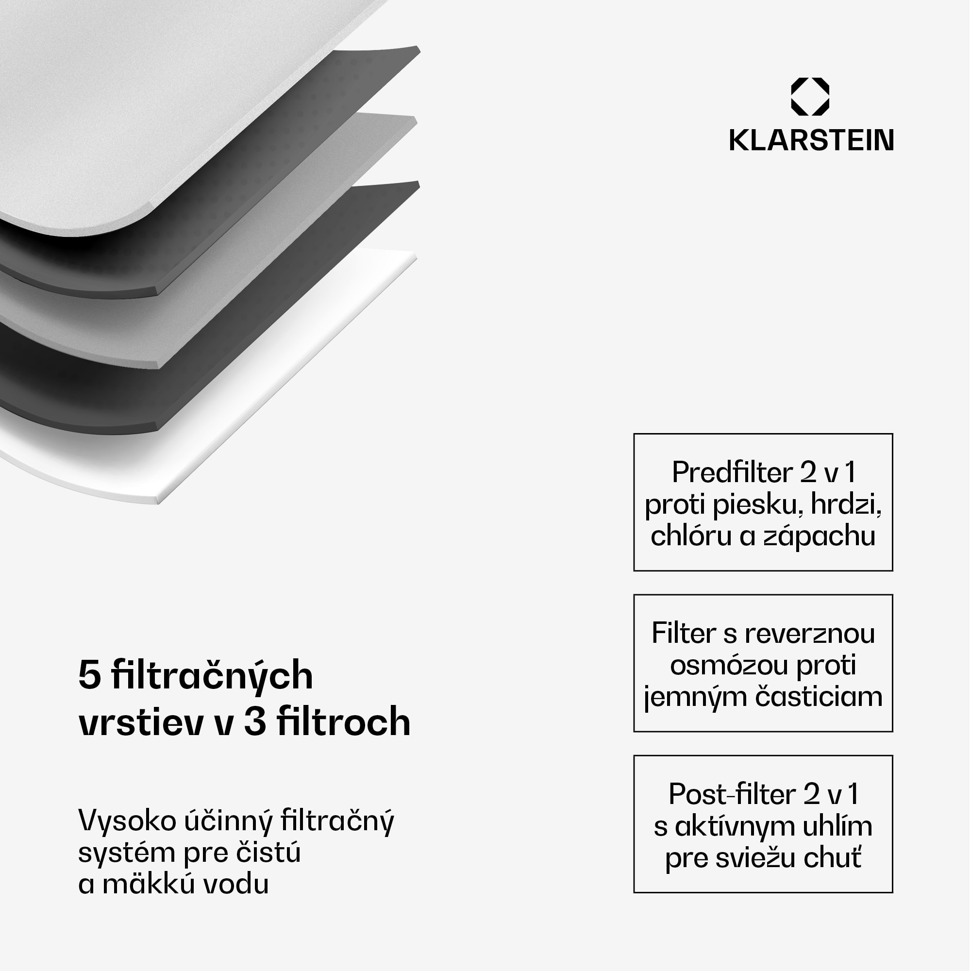 Klarstein AquaFina 6L, čistička vody, 5-stupňová filtrácia, objem 6 l, HD dotykový displej, 6 teplôt vody, biela – Obrázok 3