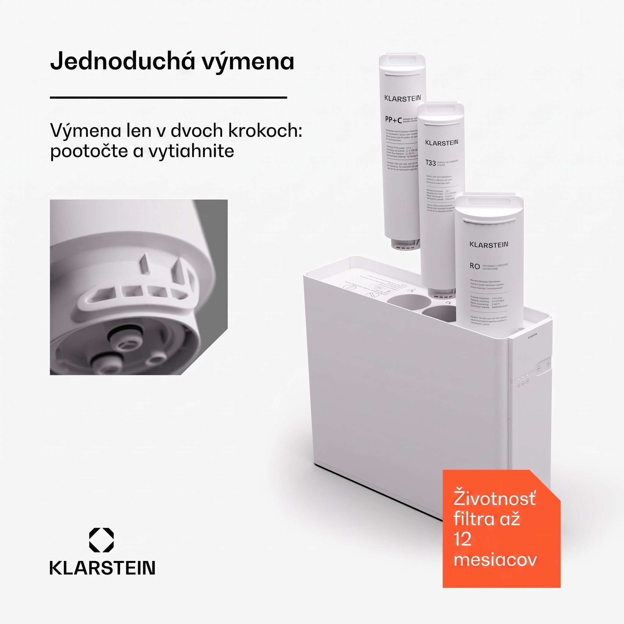 Klarstein PureFina PPC náhradný uhlíkový filter / príslušenstvo – Obrázok 2