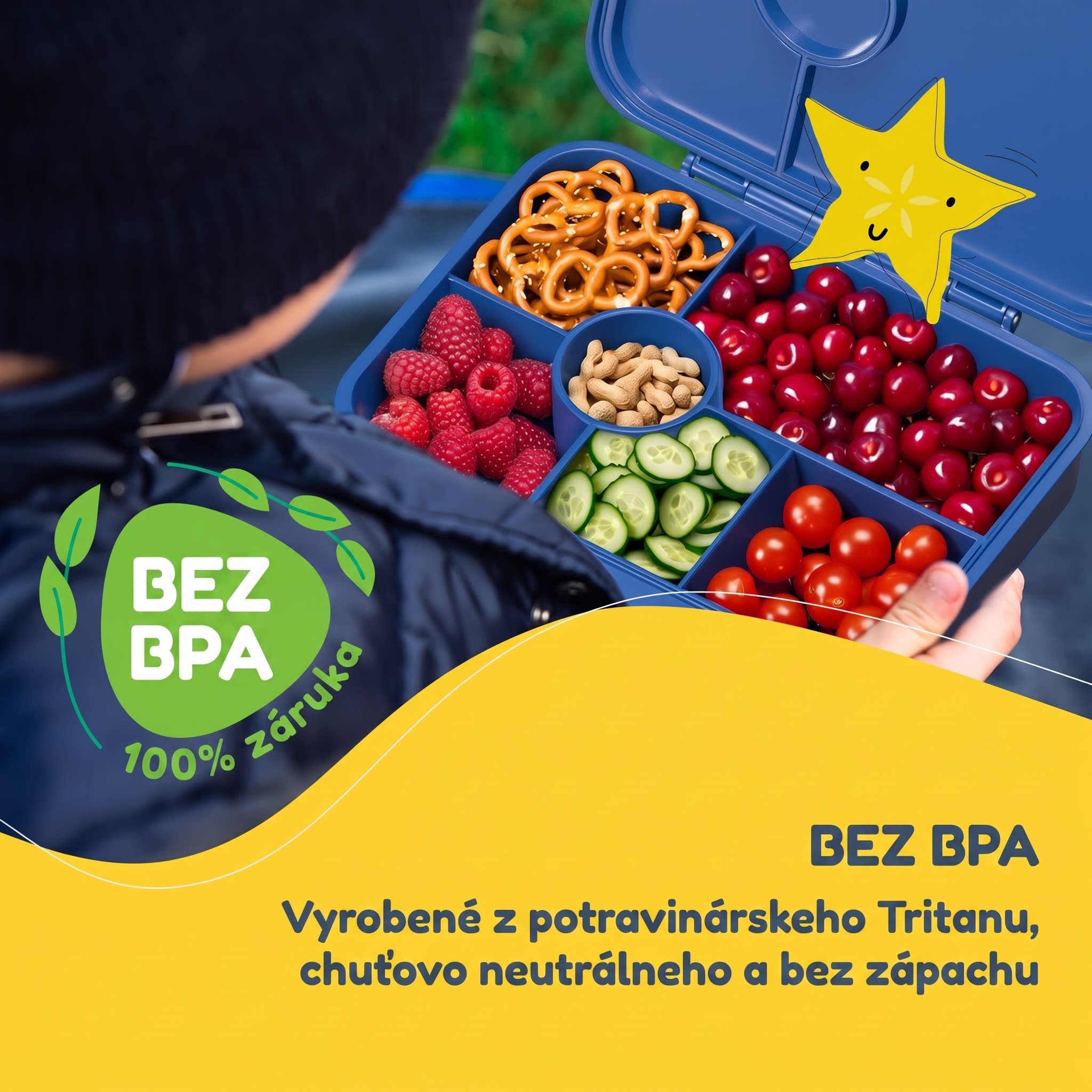 NA Schmatzfatz desiatový box so 6 priehradkami