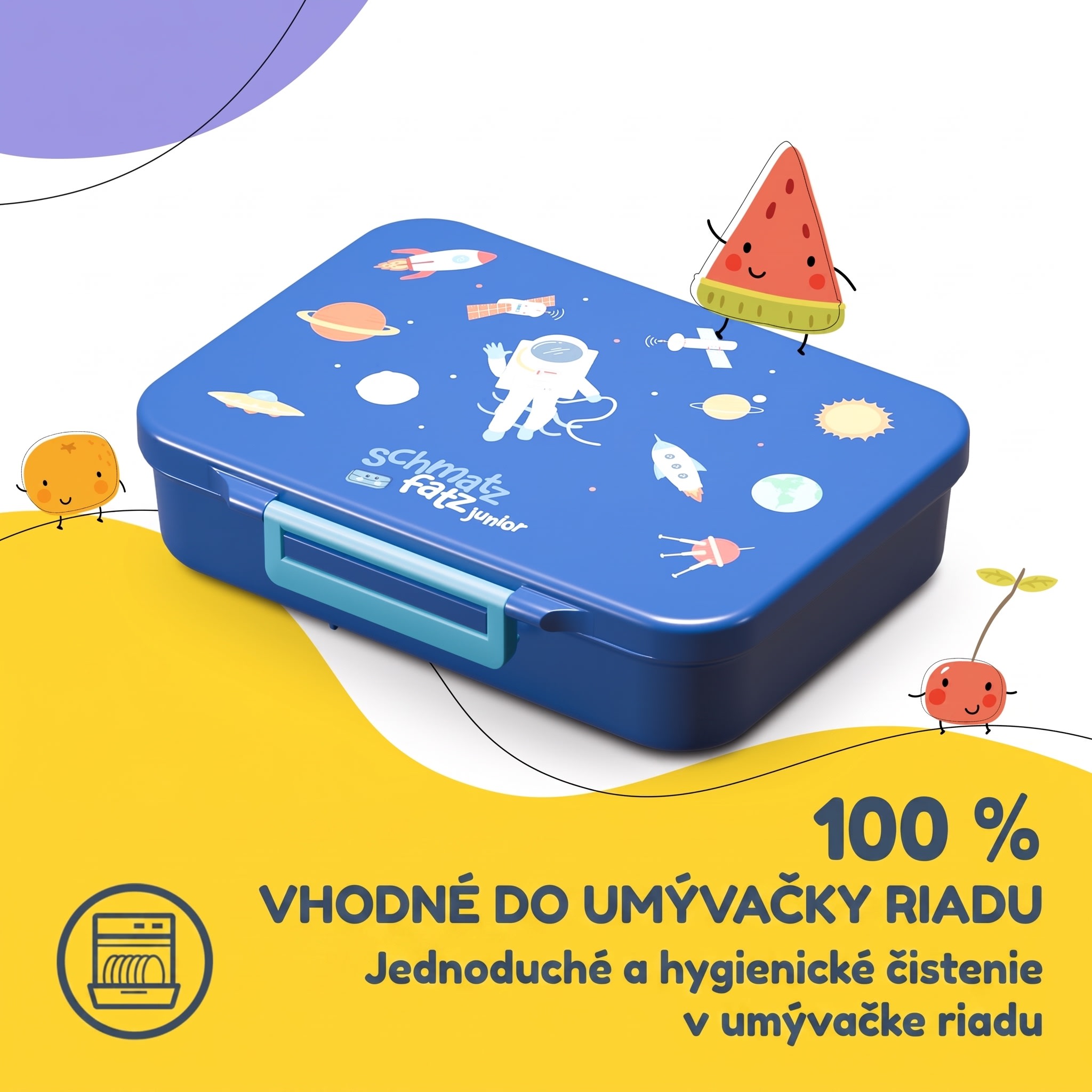 NA Schmatzfatz desiatový box so 6 priehradkami – Obrázok 4