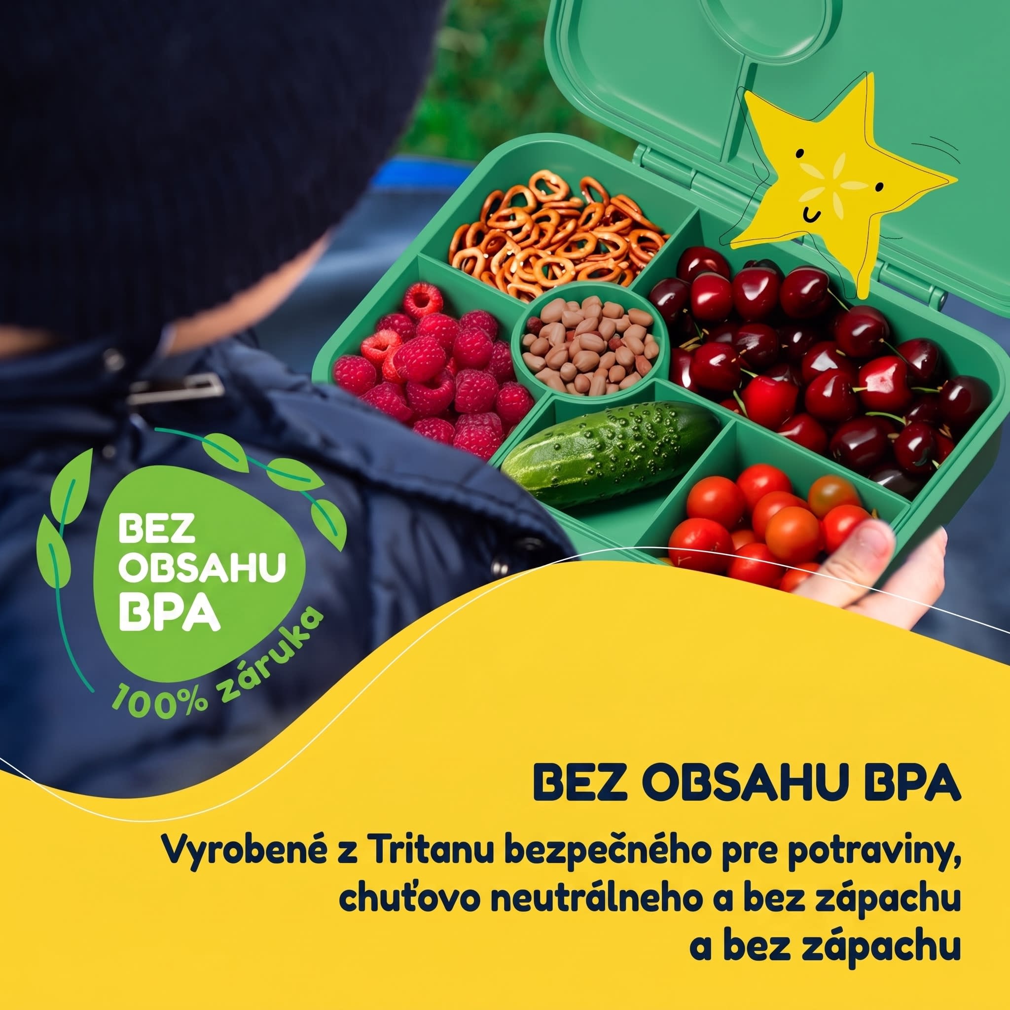 NA Schmatzfatz desiatový box so 6 priehradkami