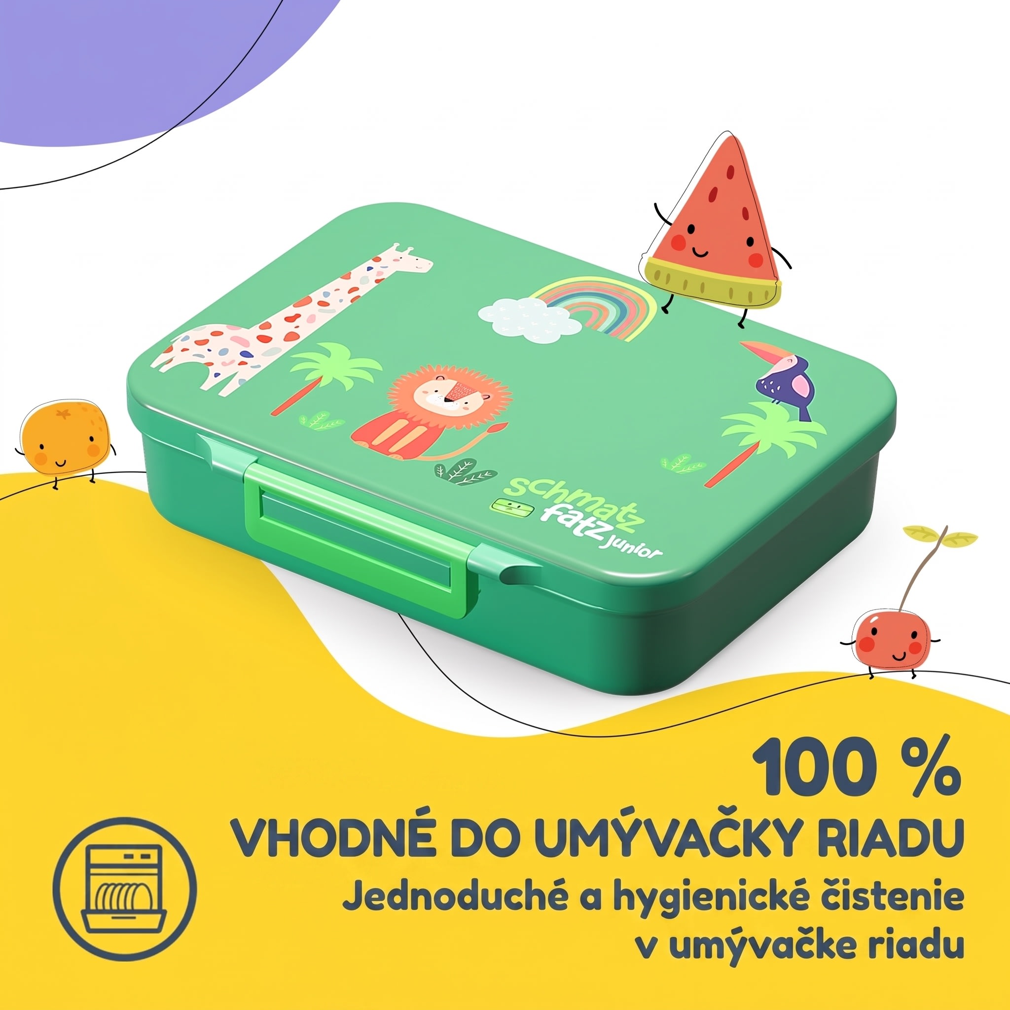 NA Schmatzfatz desiatový box so 6 priehradkami – Obrázok 4