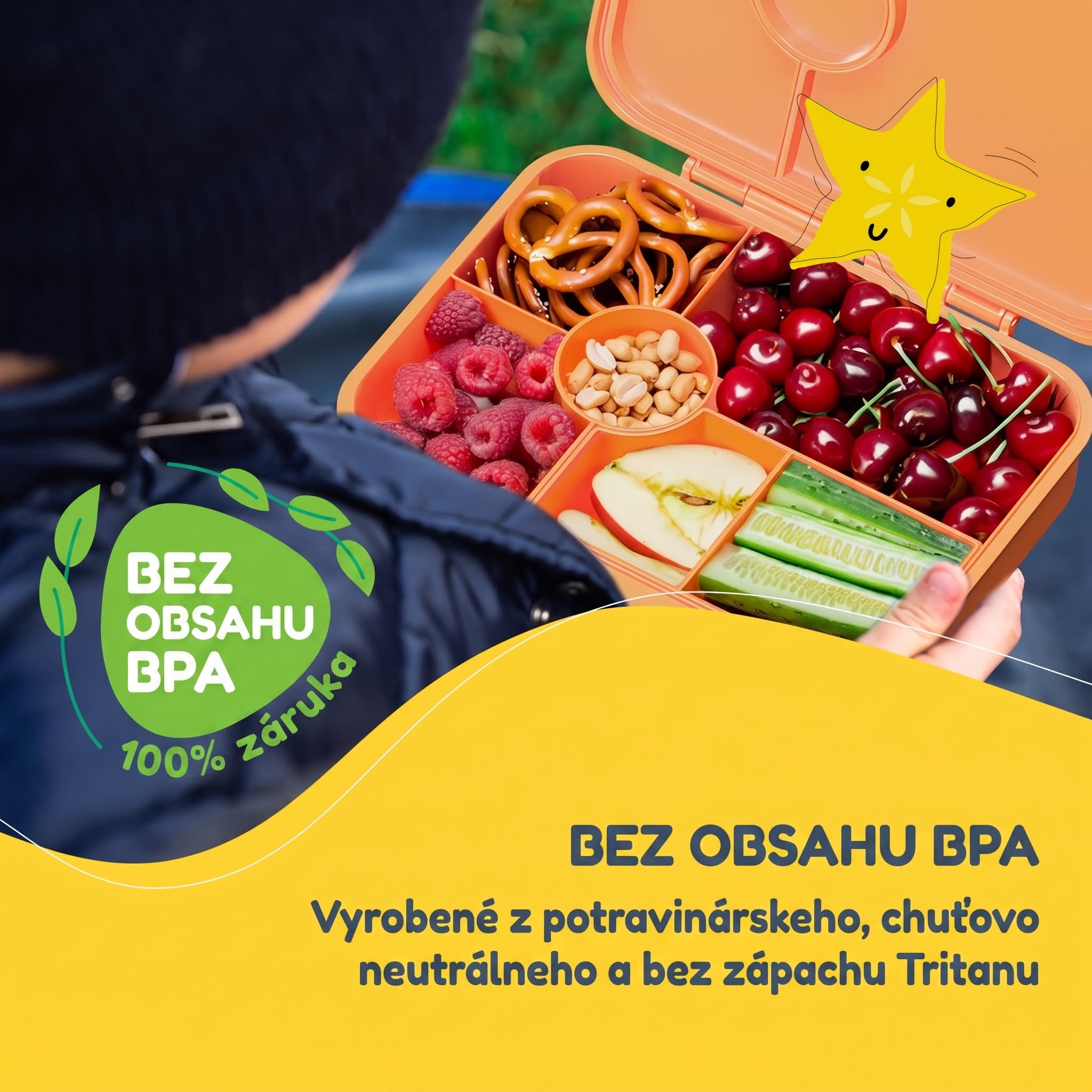 NA Schmatzfatz desiatový box so 6 priehradkami