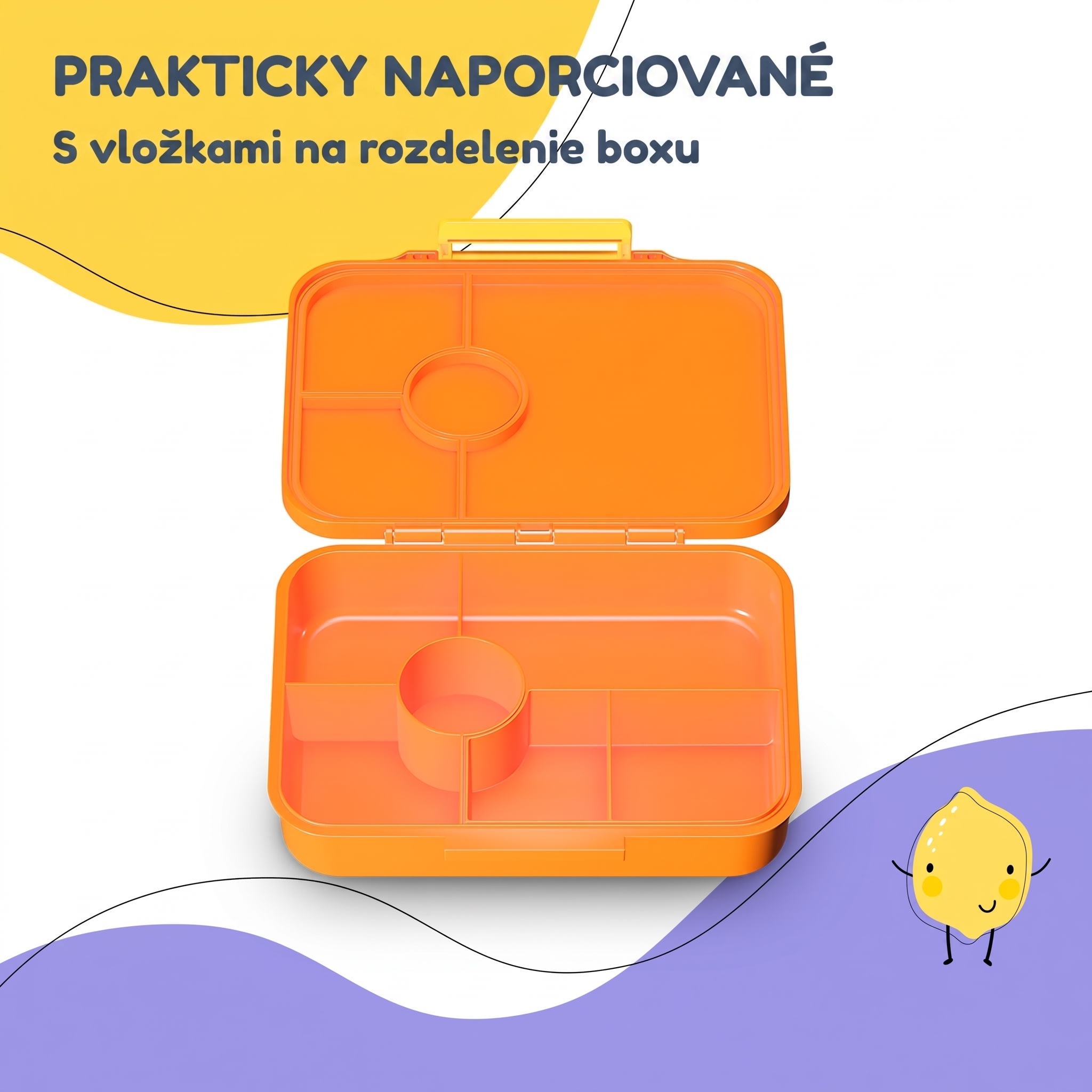 NA Schmatzfatz desiatový box so 6 priehradkami – Obrázok 3