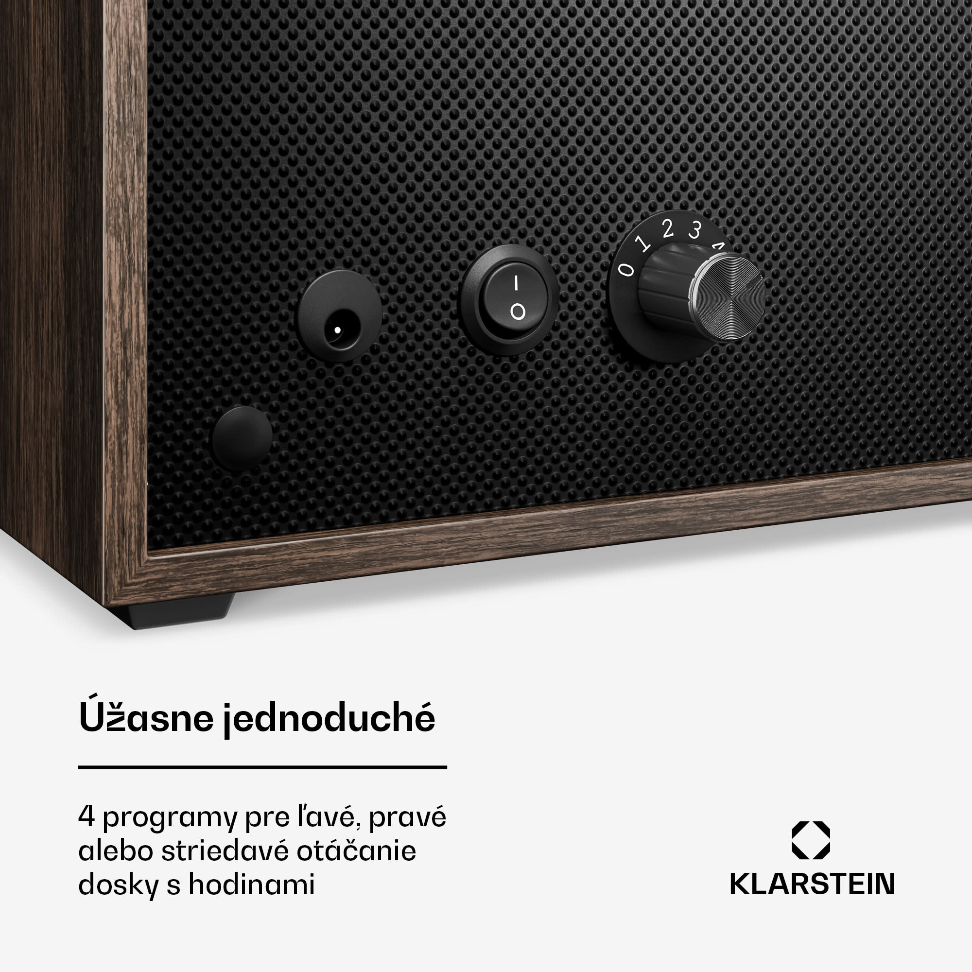 Klarstein Brienz 3, naťahovač hodiniek, 3 hodinky, 4 režimy, drevený vzhľad, modré vnútorné osvetlenie – Obrázok 4