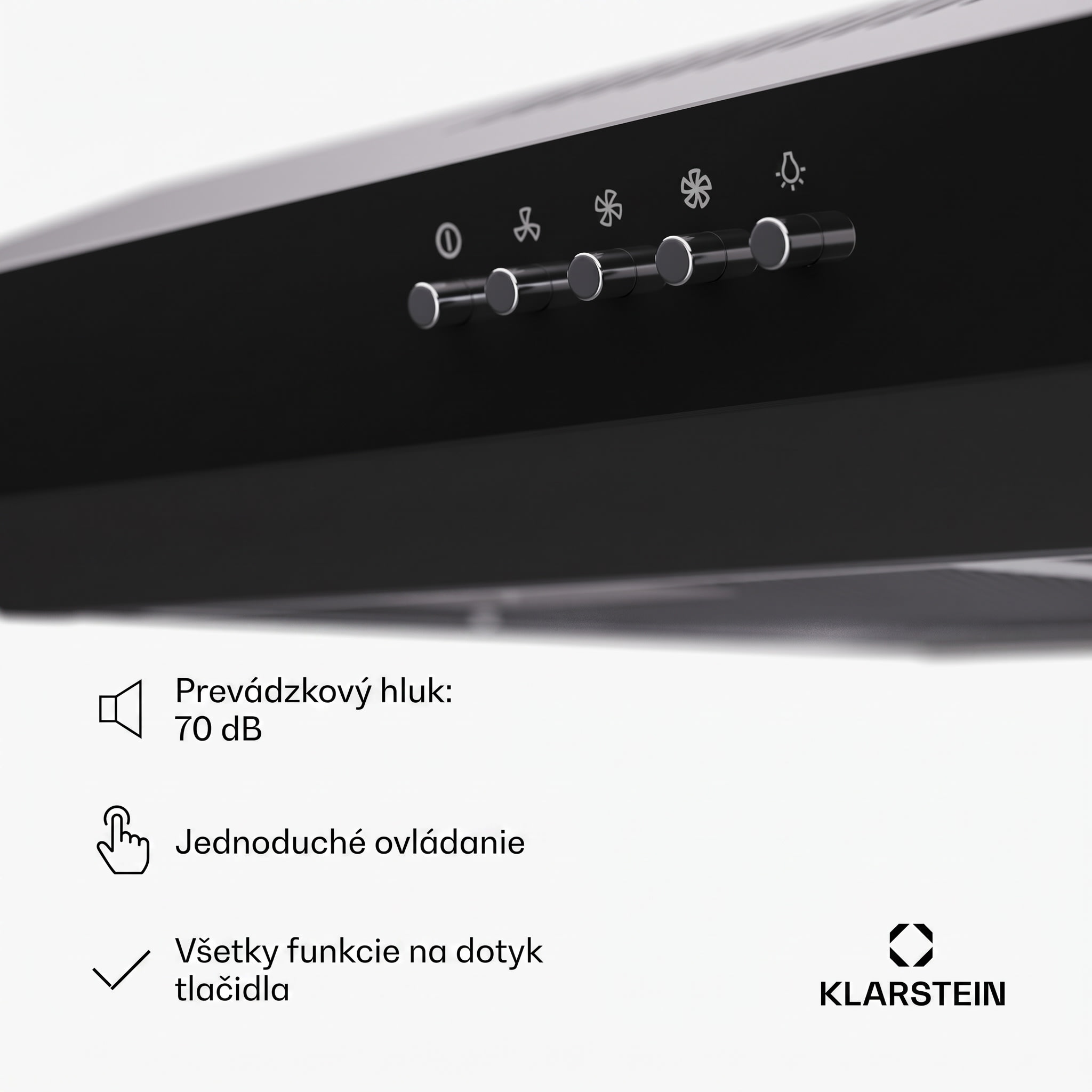 Klarstein Contempo 60 podstavná digestorová kapucňa 60 cm 200 m³/h LED nerez akryl – Obrázok 4