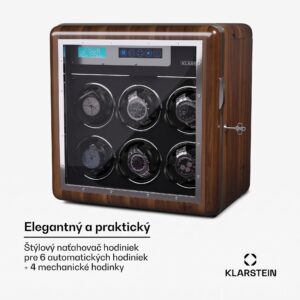 Klarstein Valmont 6+4 navíjač hodiniek