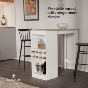 Blumfeldt Bellshill, barový stôl, pultový stôl, domáci bar