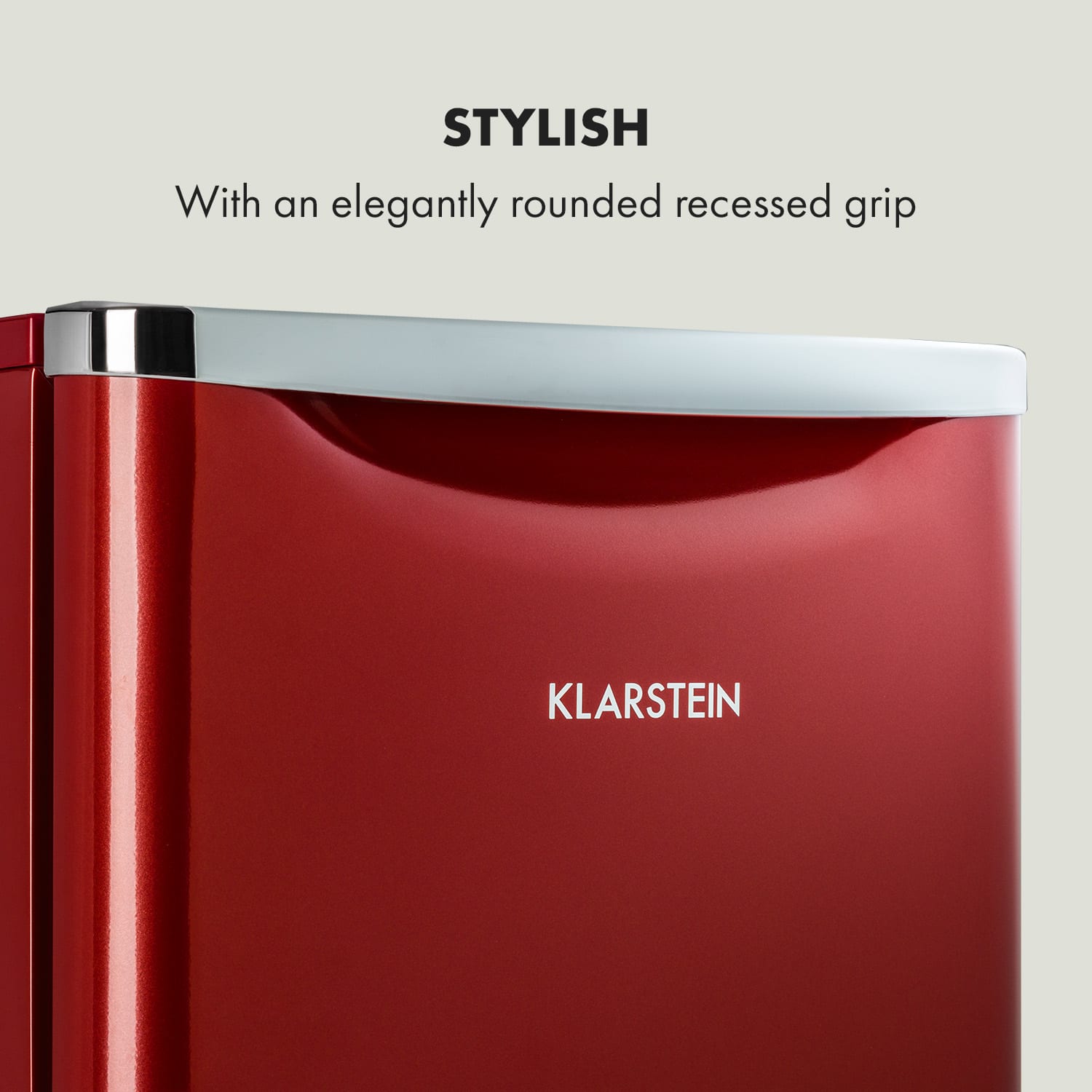 Klarstein Yummy, chladnička s mraziacim priestorom, 90 l, 42 dB – Obrázok 2