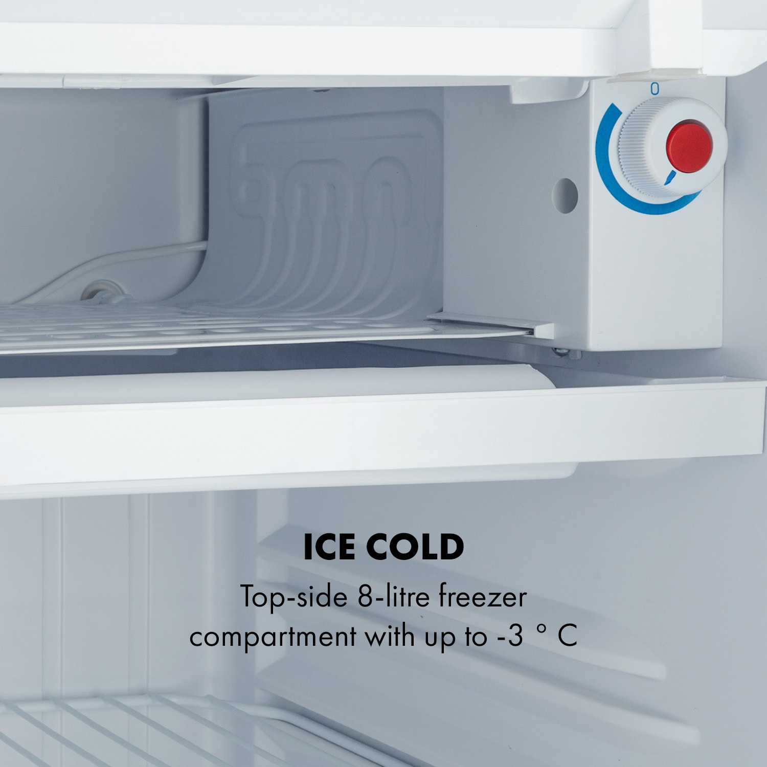 Klarstein Yummy, chladnička s mraziacim priestorom, 90 l, 42 dB – Obrázok 3