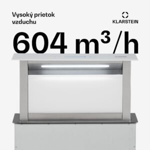 Klarstein Royal Flush Eco digestor 60 cm 604 m³/h A+