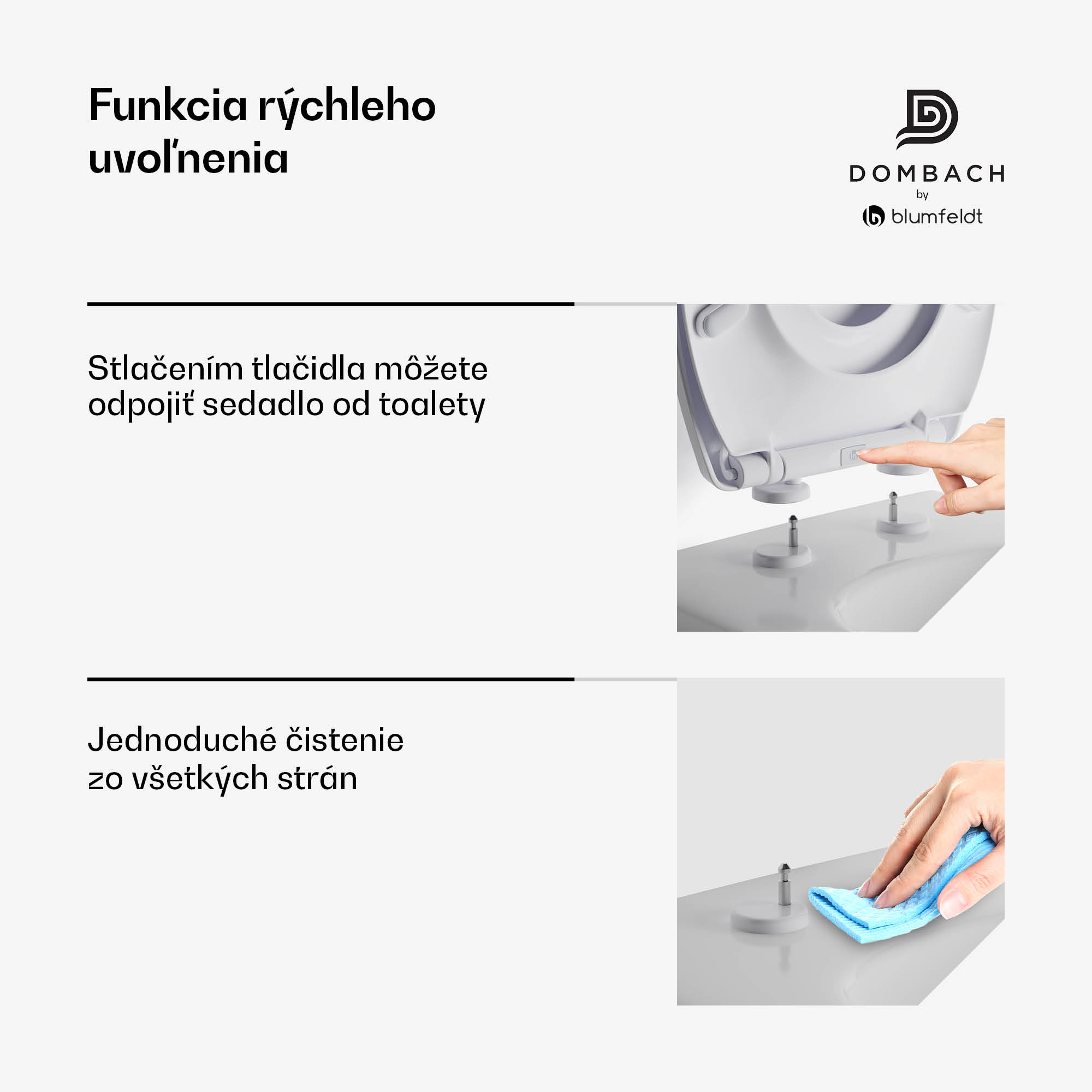 Blumfeldt Lil'Loo odnímateľné detské WC sedadlo | Antibakteriálne | Soft-Close | Do 175 kg – Obrázok 4