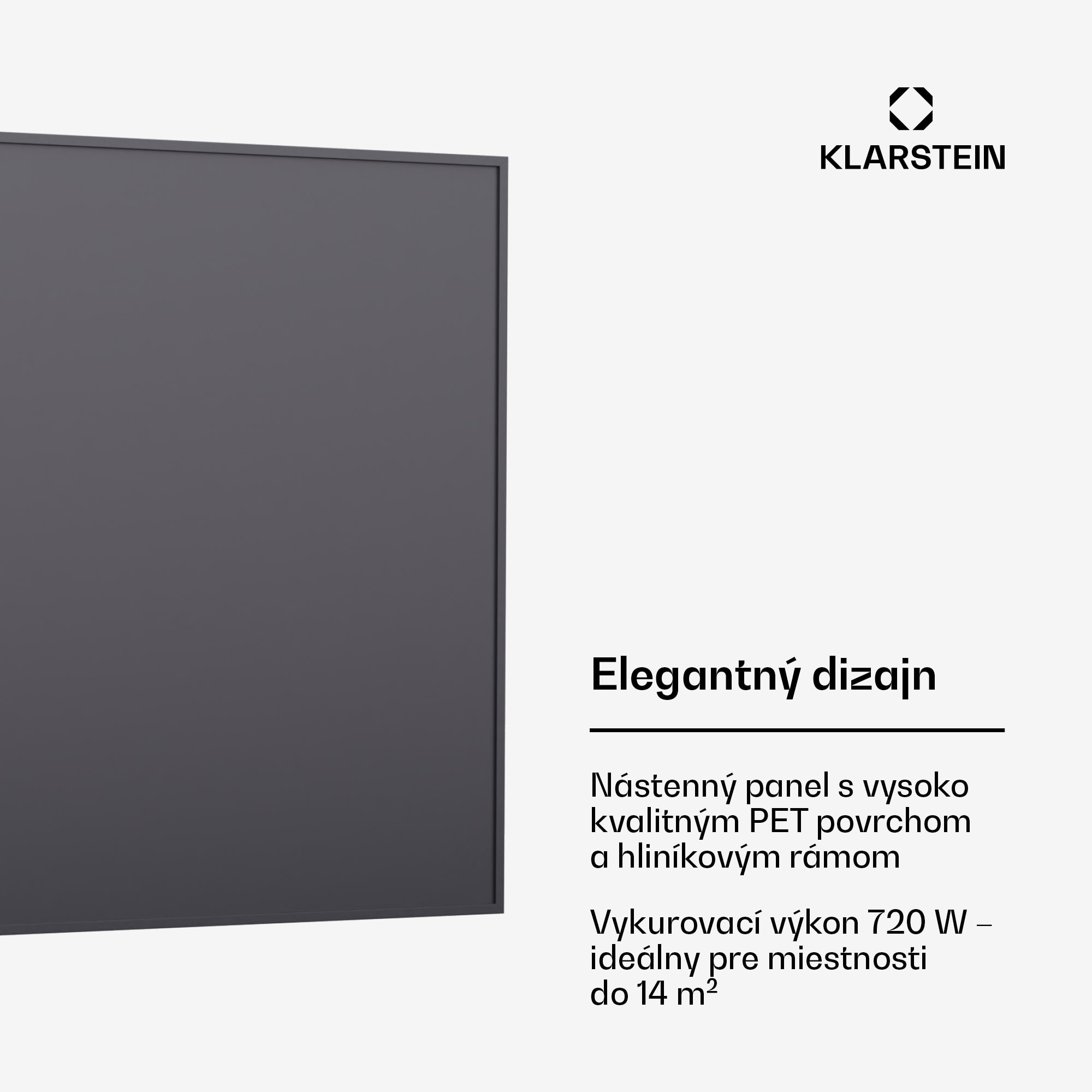 Klarstein Wonderwall Smart Infračervený ohrievač, 60x120cm, Aplikácia, 770W, Týždenný časovač, IP24 – Obrázok 2