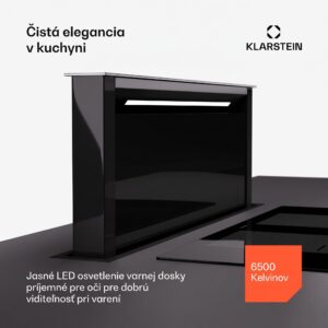 Klarstein Royal Flush Eco 75 digestor 75 cm 714 m³/h EEK A++
